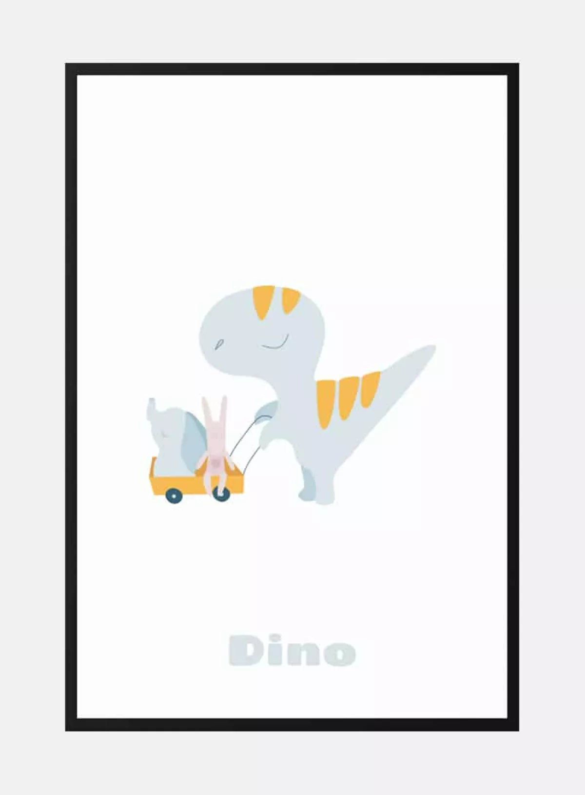 #1 - Dino the dinosaur plakat