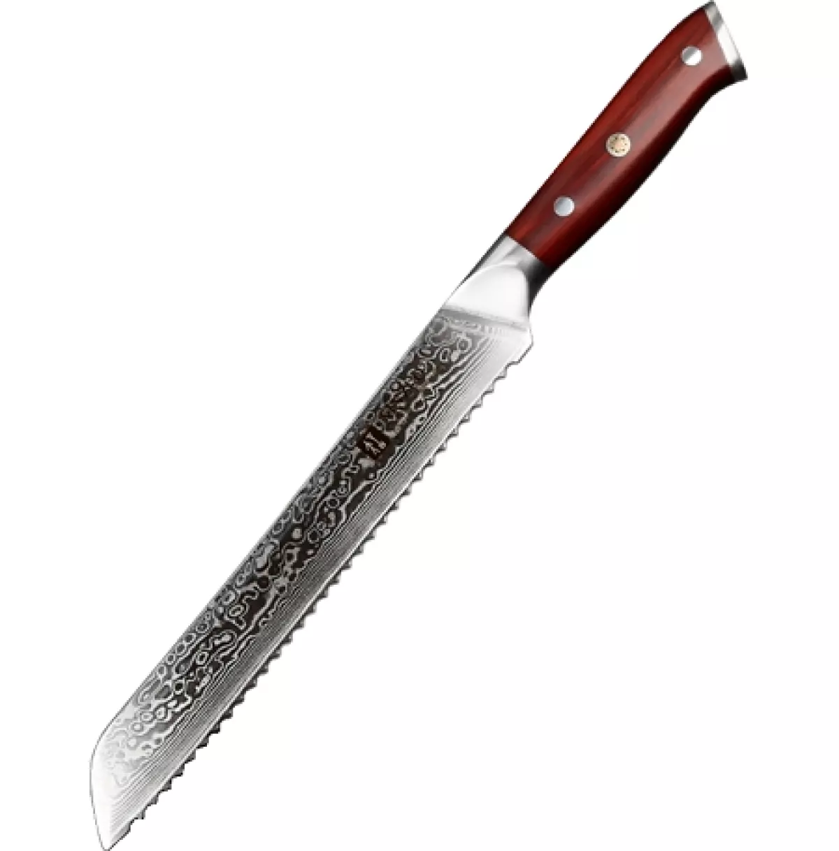 #3 - Xinzuo Damaskus Brødkniv 23 cm
