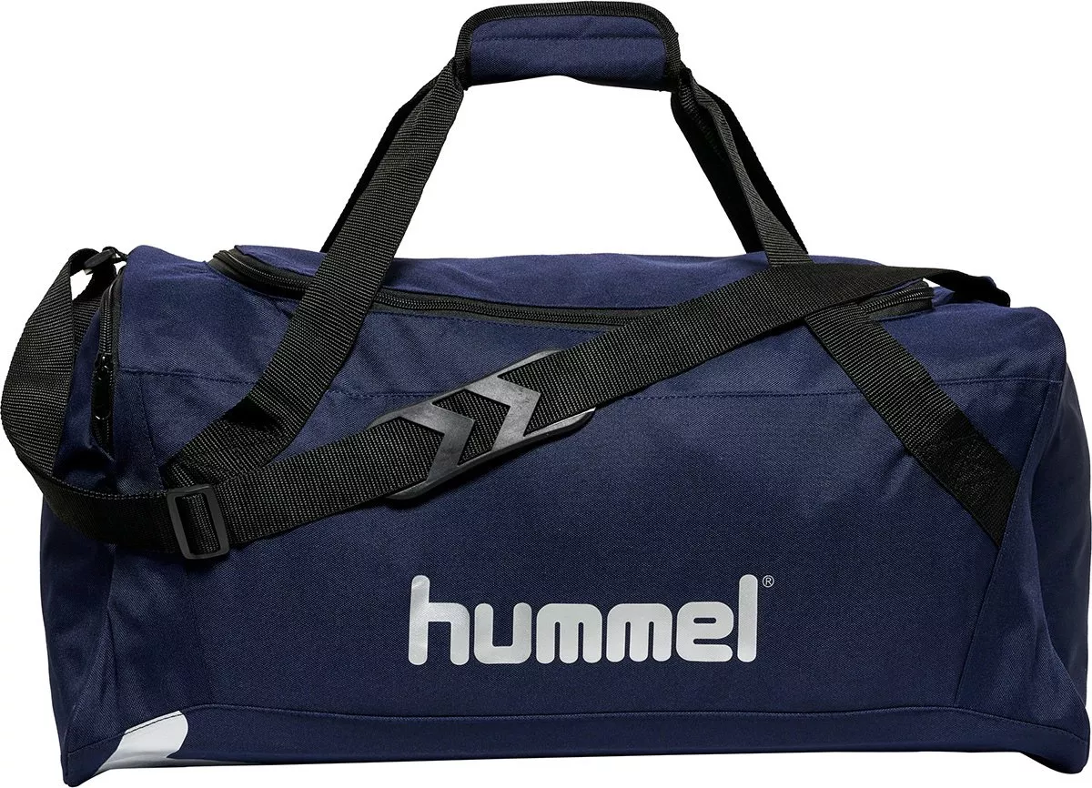 #1 - Hummel Core Sportstaske - Medium, mørkeblå
