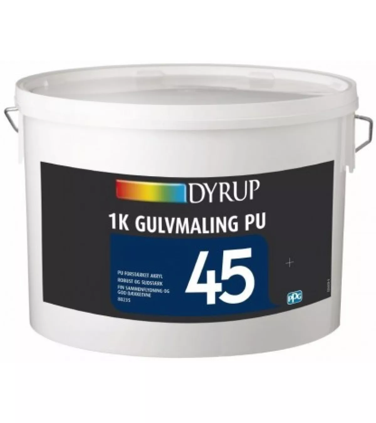 #1 - Dyrup Gulvmaling 1K PU tonebar 4,5 L