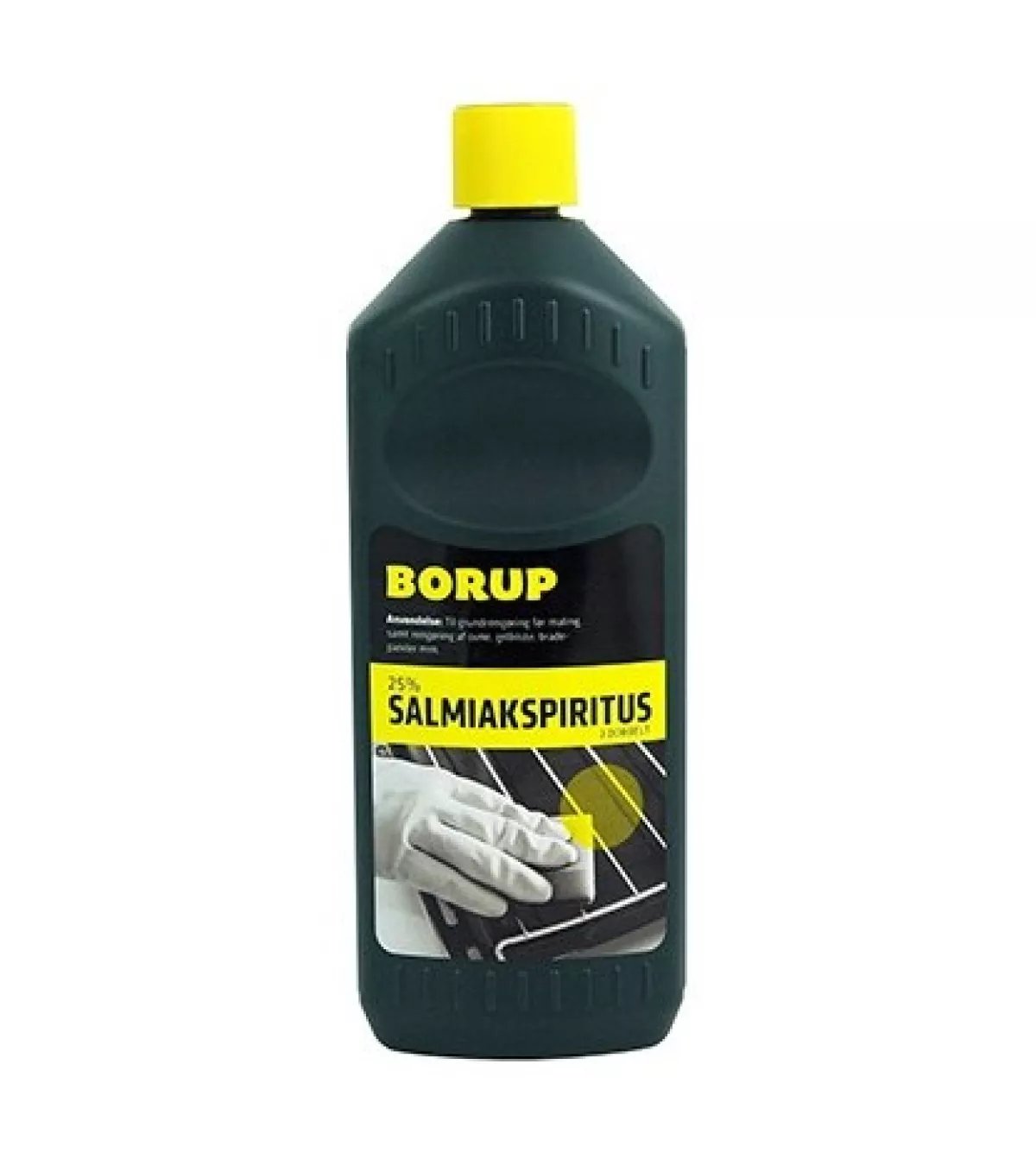 #1 - Borup salmiakspiritus under 25%. Dunk med 1 liter