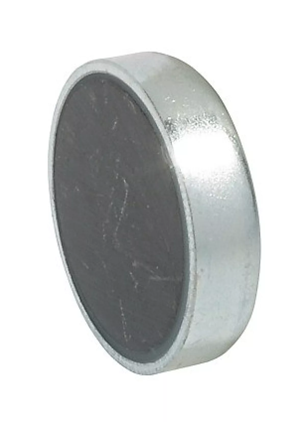 #1 - Forzinket stål magnetlås til metalskabe til påklæbning - Holdestyrke 4 kg