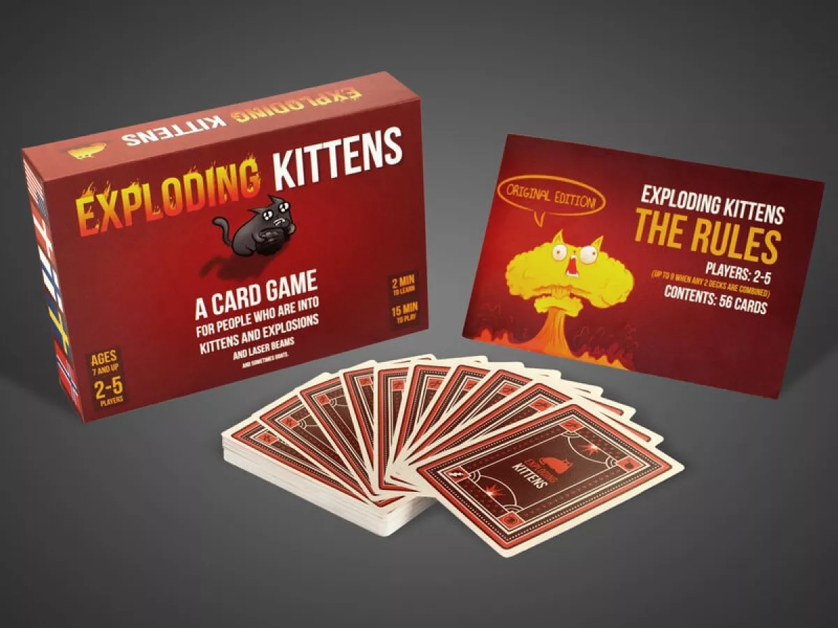 #1 - Exploding Kittens Kortspil
