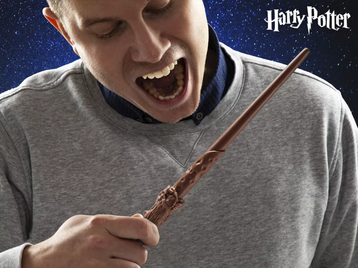 #1 - Harry Potter Tryllestav af Chokolade