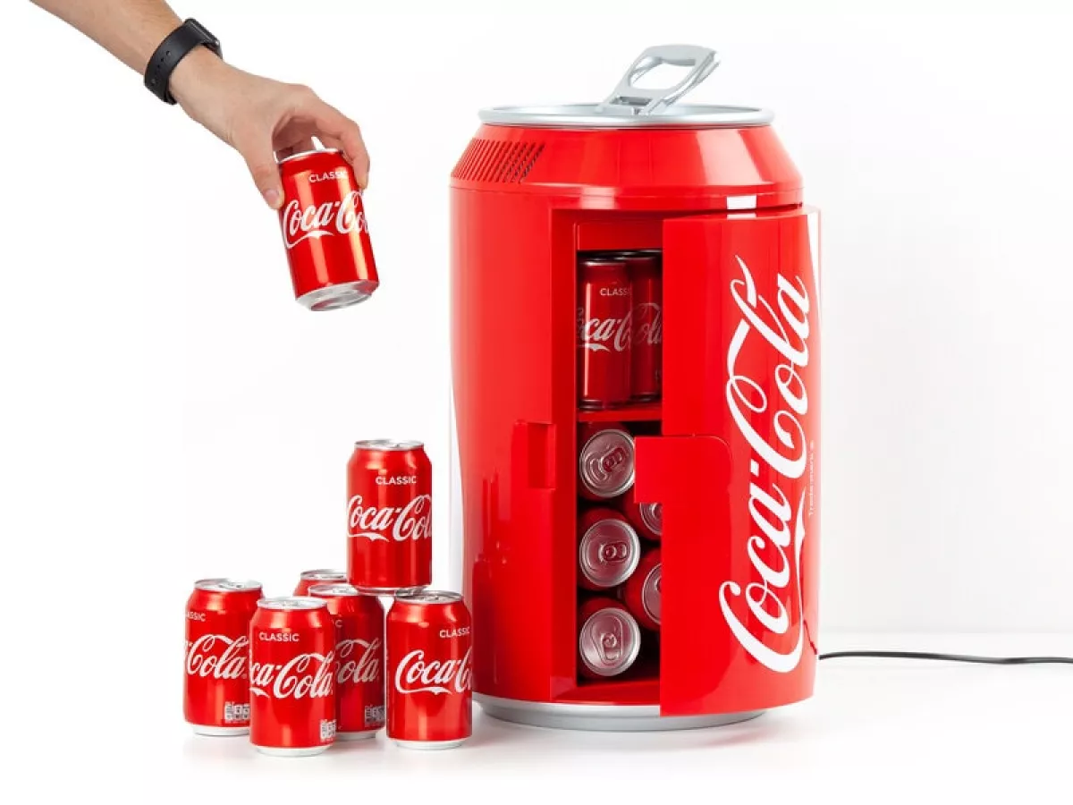 #1 - Coca-Cola Minikøleskab