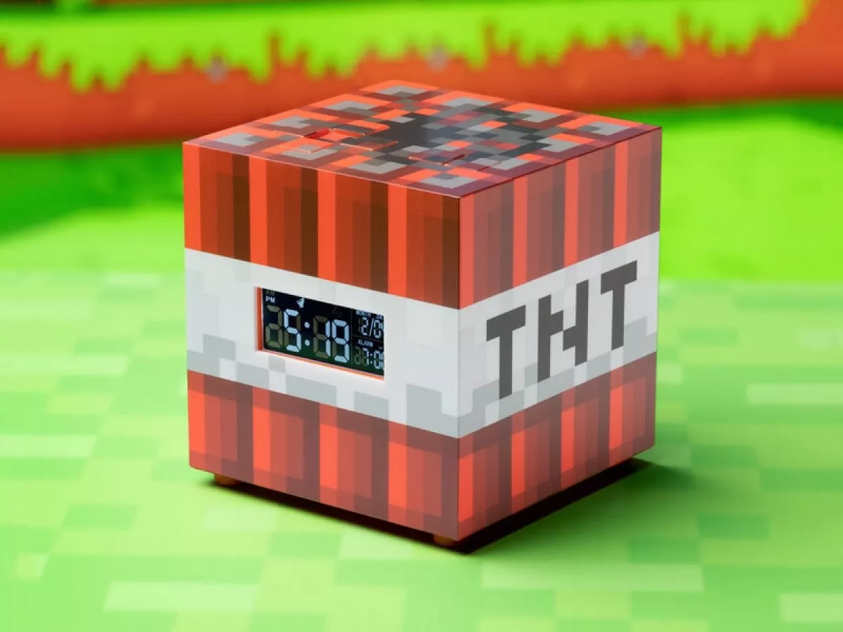 #1 - Minecraft TNT Digitalt Vækkeur
