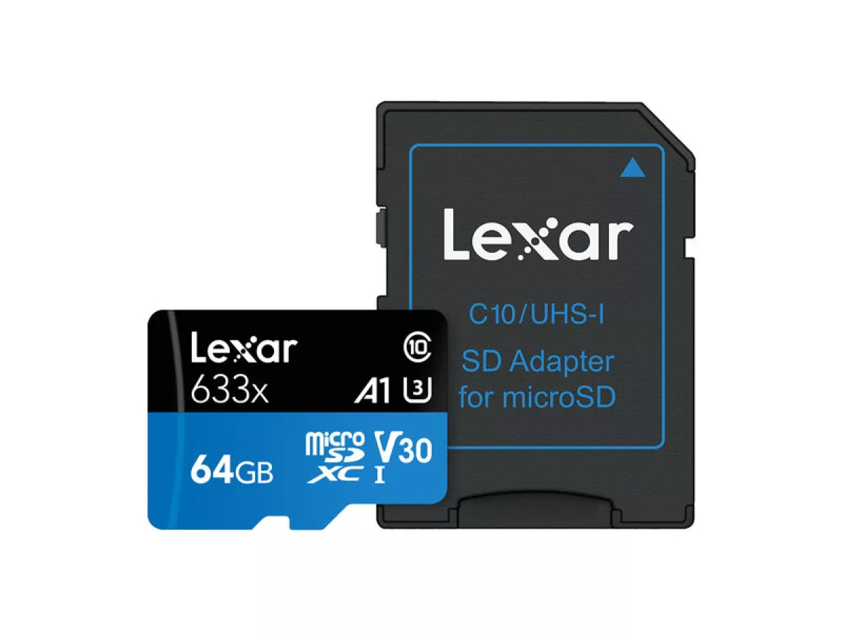#1 - Lexar Hukommelseskort MicroSD
