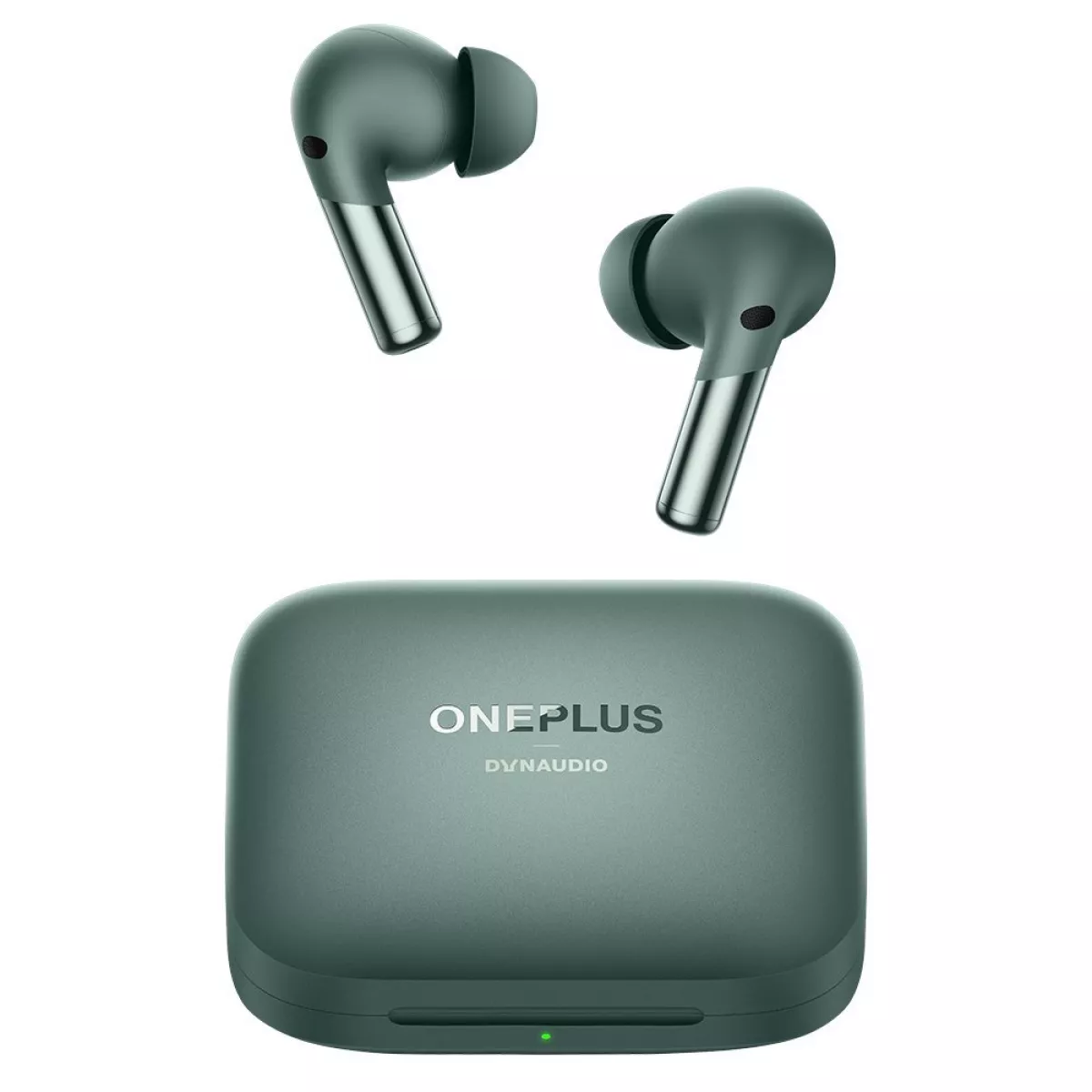 #1 - Original OnePlus Buds Pro 2 - True Wireless In-Ear Høretelefoner m. Trådløs Opladning Etui - Grøn