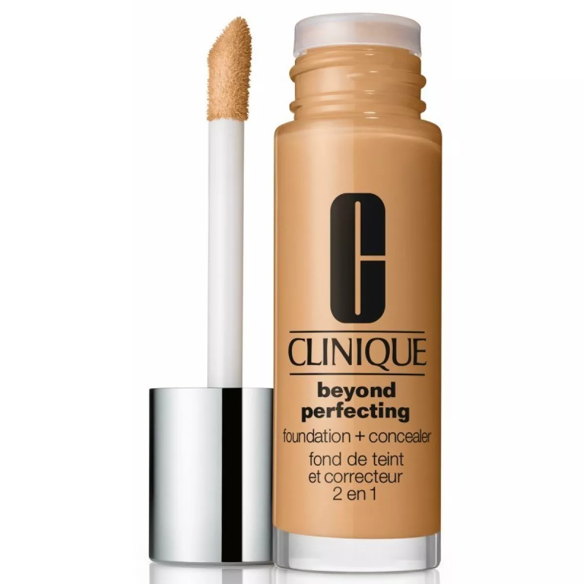 #1 - Clinique Beyond Perfecting Foundation + Concealer 30 ml - Toasted Wheat