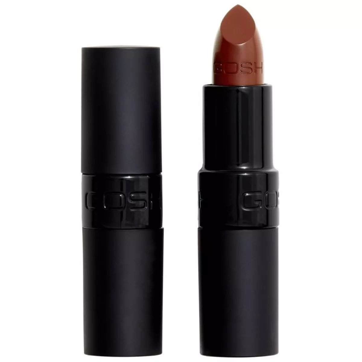 #1 - GOSH Velvet Touch Lipstick 4 gr. - 012 Matt Raisin (U)