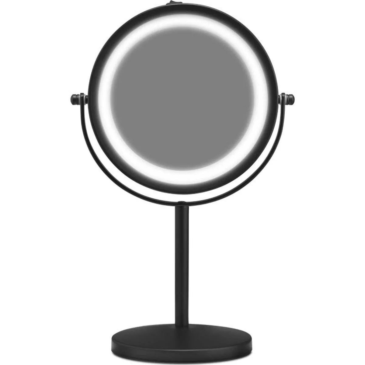 #1 - Gillian Jones Stand LED Light Mirror x10 - Black 10384-00