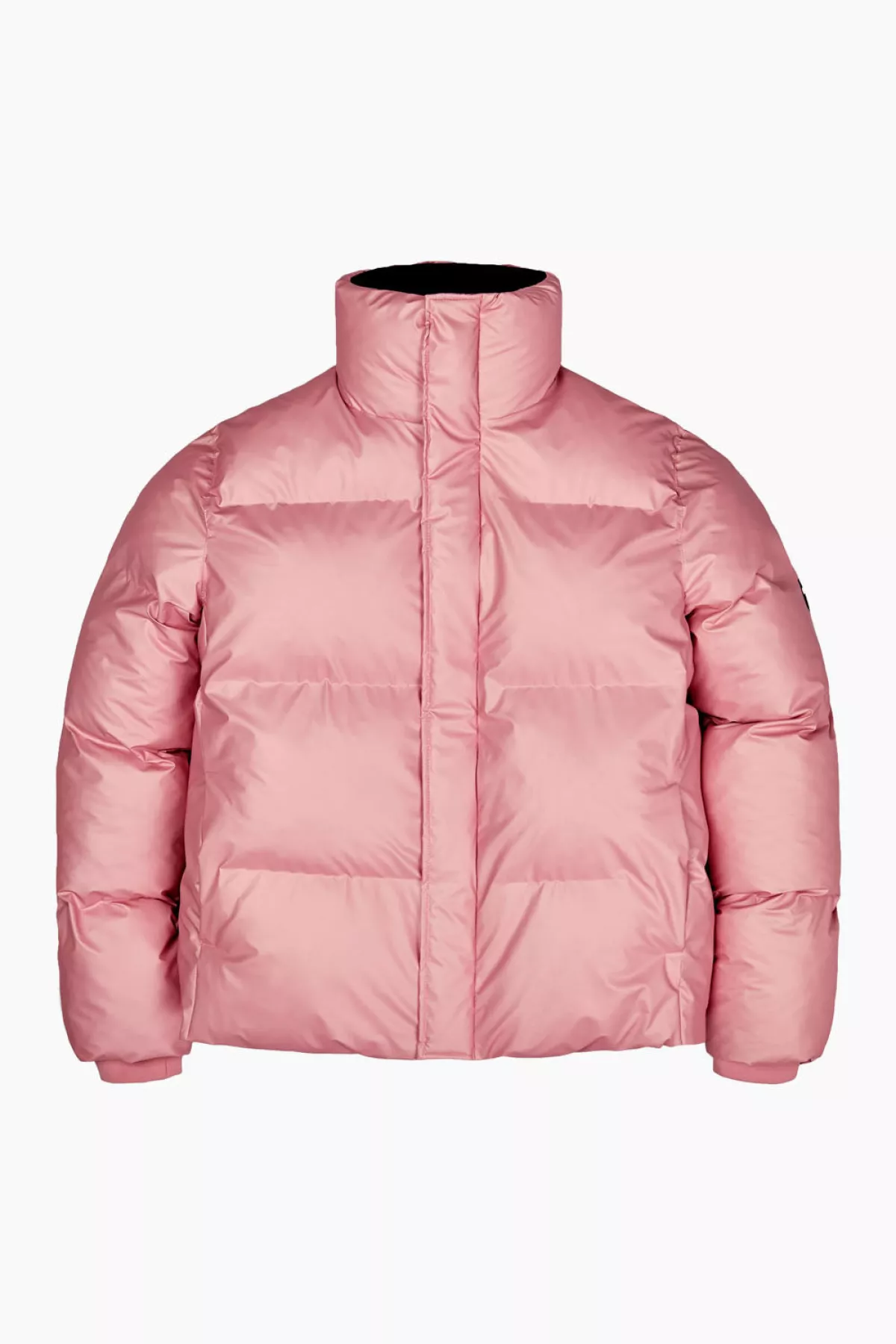 #1 - Boxy Puffer Jacket - Pink Sky - Rains - Pink M