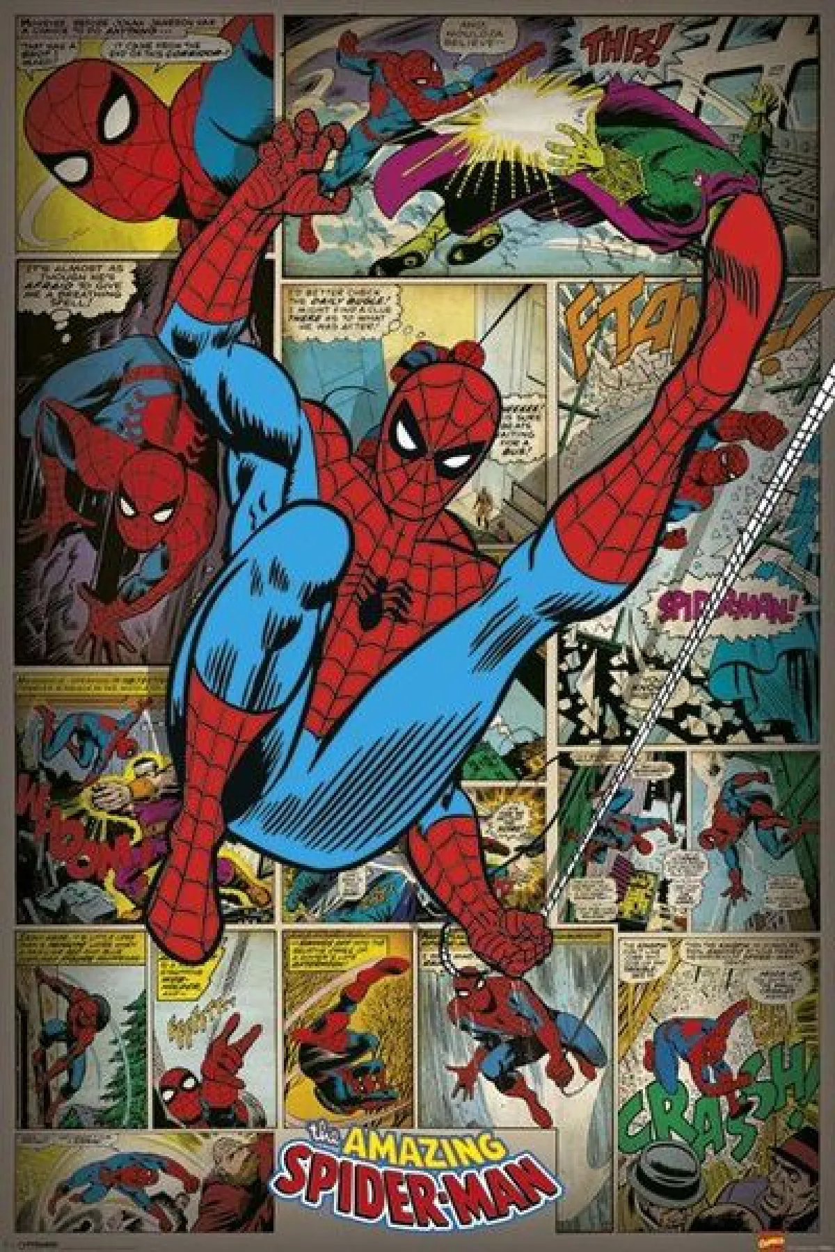 #1 - Marvel Comics Spiderman Maxi Plakat