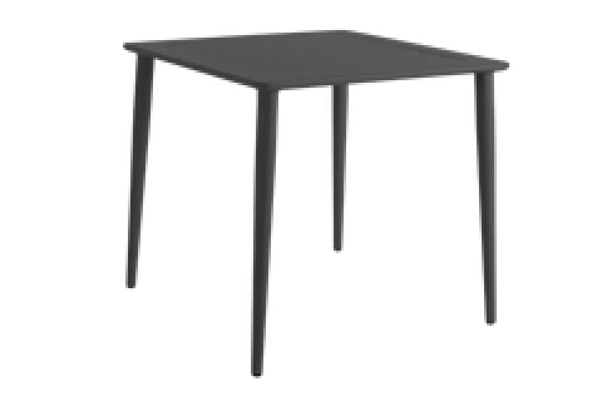 #1 - Nimes aluminiumsbord - med runde bordben