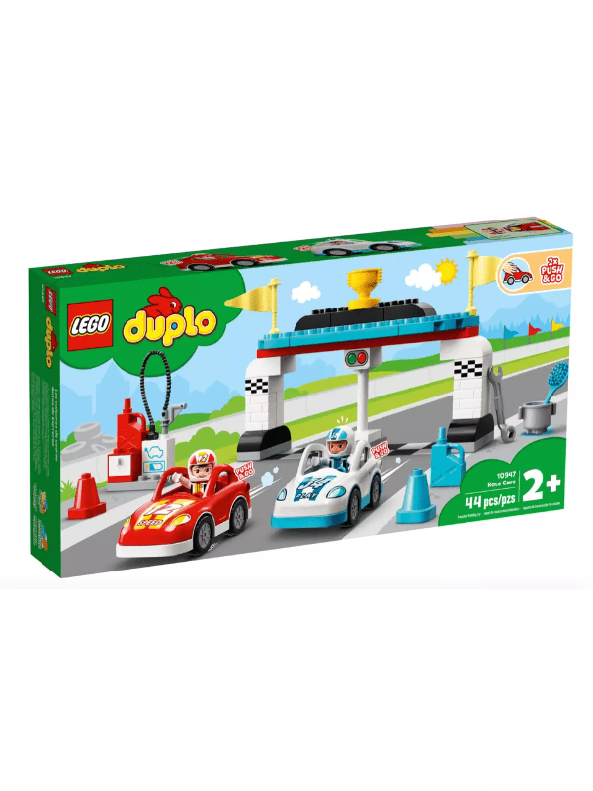 #1 - LEGO Duplo Racerbiler
