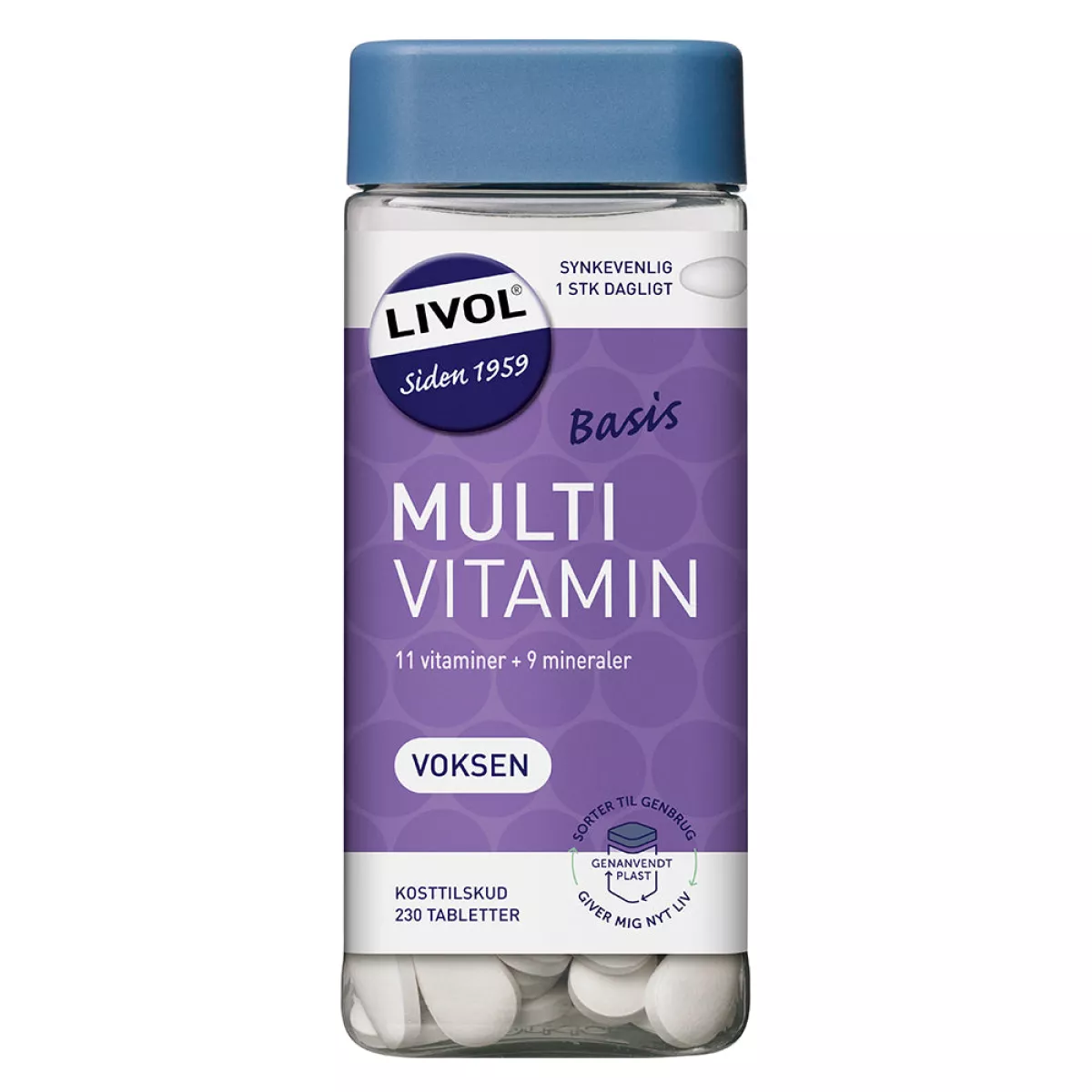 #1 - Livol Multivitamin Basis (230 stk)