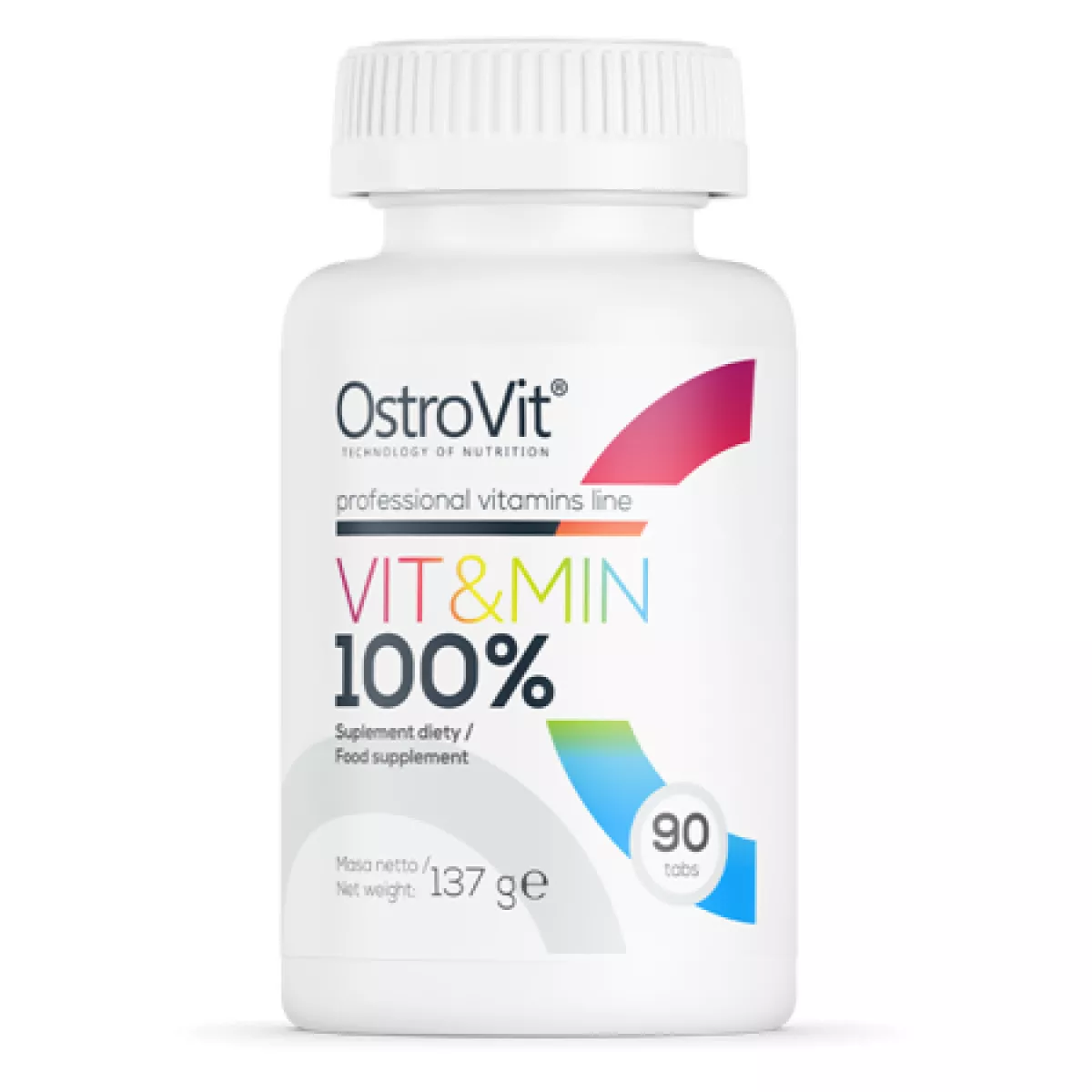 #1 - Multivitamin piller 22 vitaminer & Mineraler, 90 tabletter