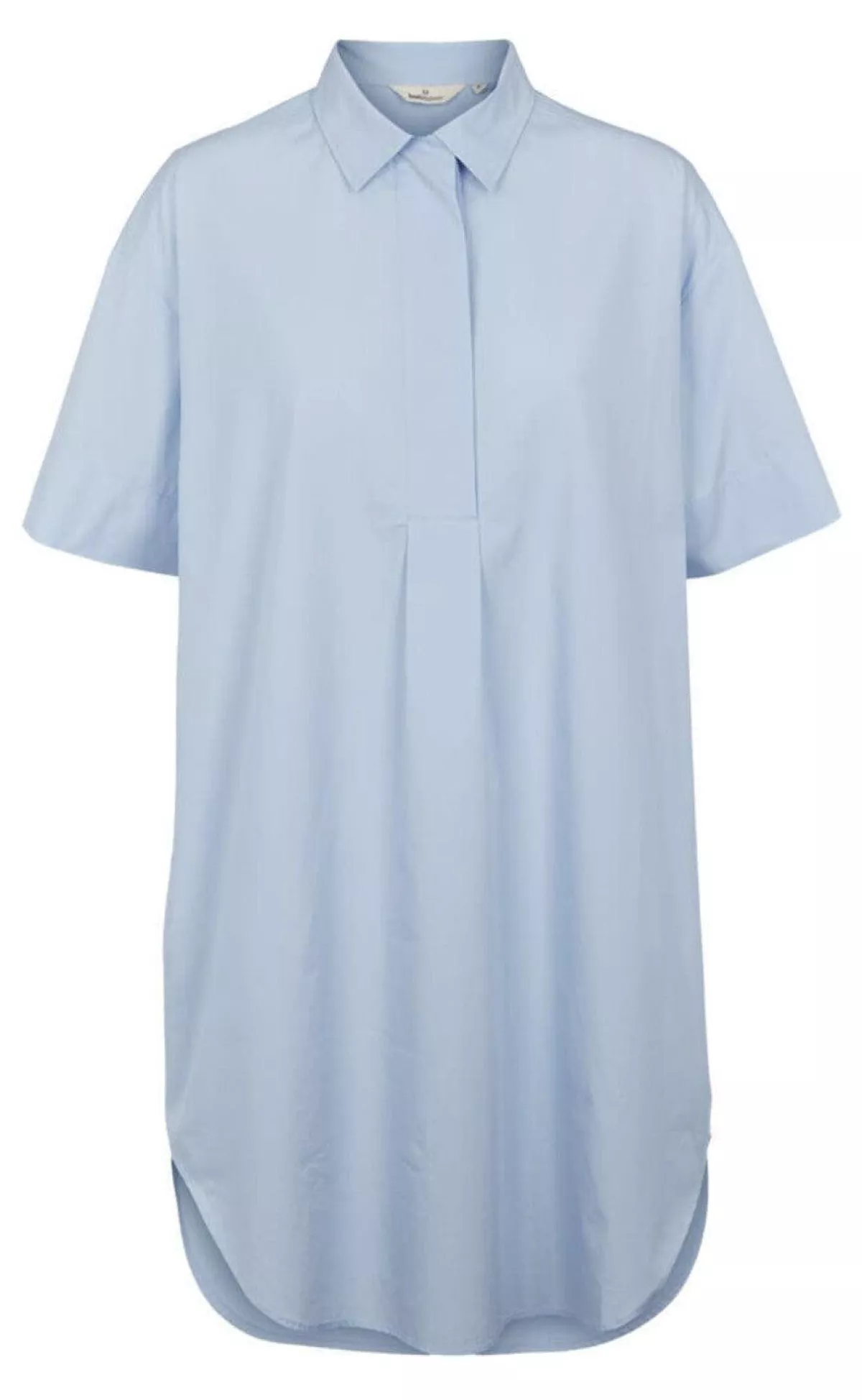 #1 - Basic Apparel Skjortekjole - Vilde Tunique - Cashmere Blue