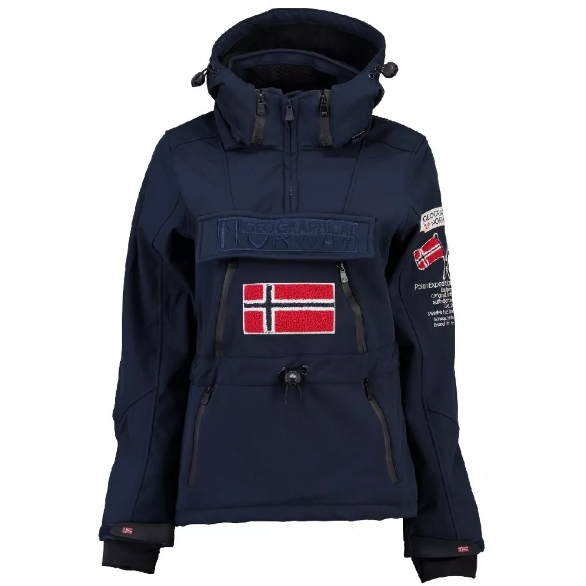 #1 - GEOGRAPHICAL NORWAY Softshell Dame TULBEUSE - Navy