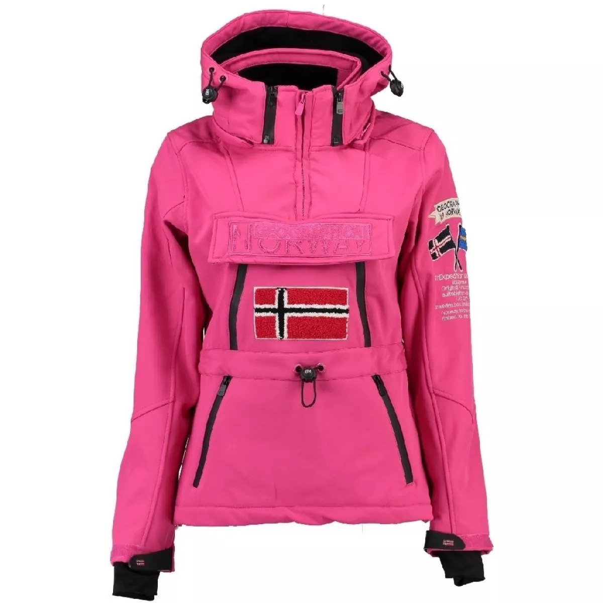 #1 - GEOGRAPHICAL NORWAY Softshell Dame TULBEUSE - Pink