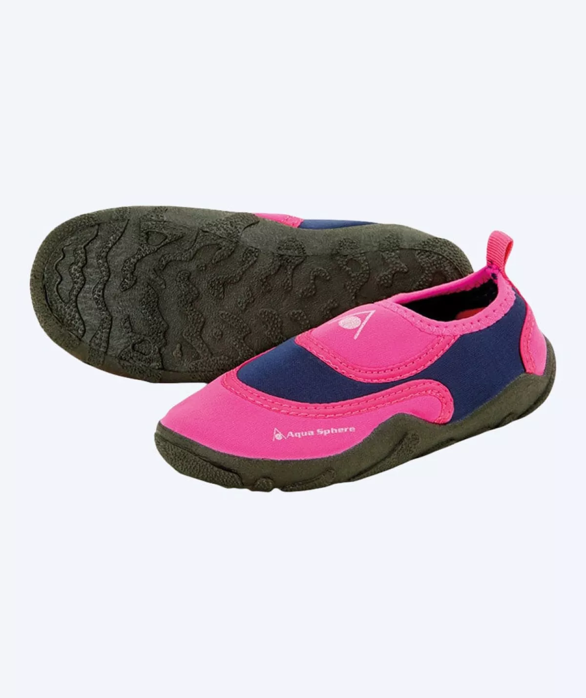 #3 - Aquasphere neopren badesko til børn - Beachwalker - Pink/blå