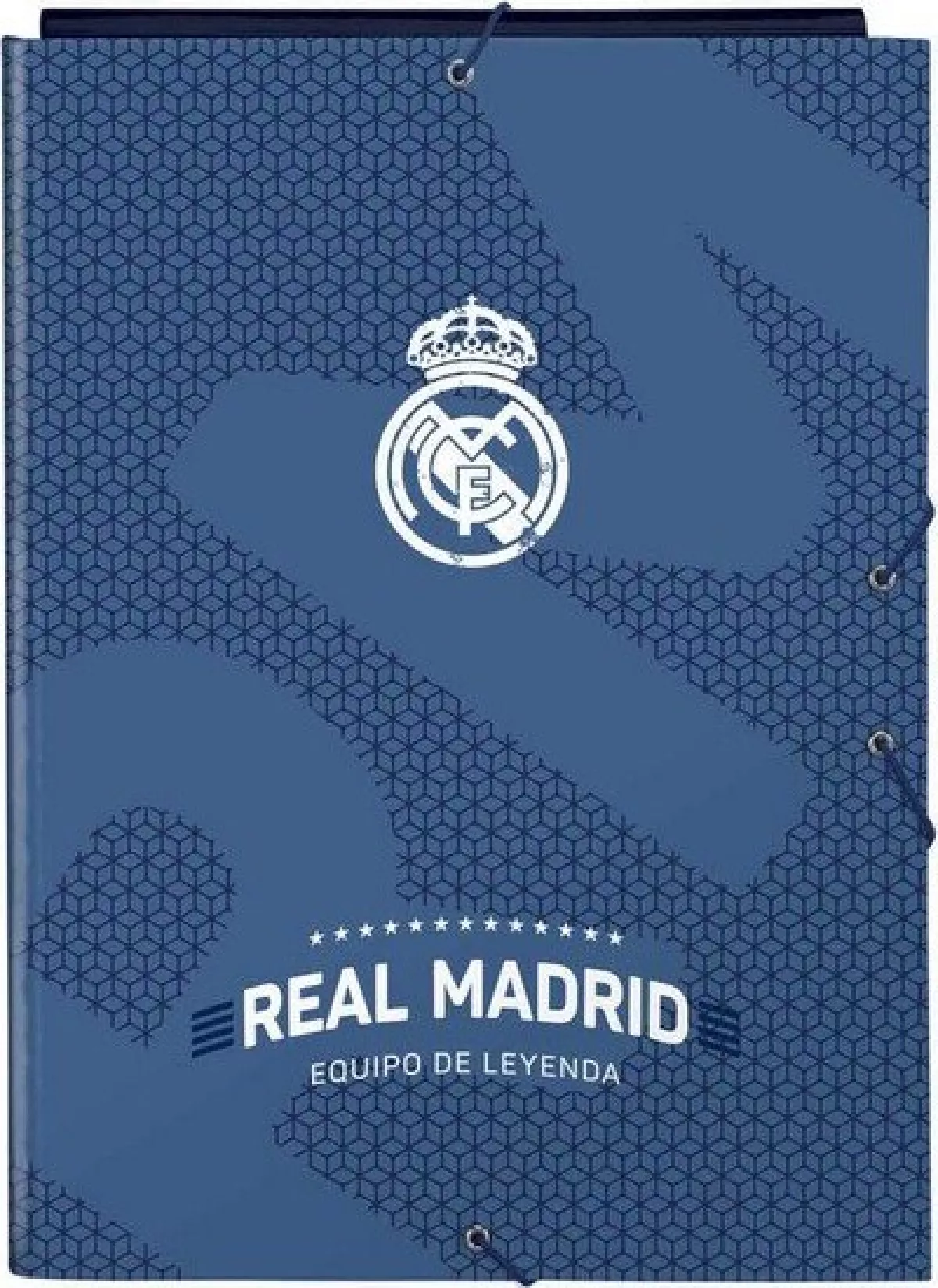 #2 - Real Madrid - A4 Mappe - Blå Hvid