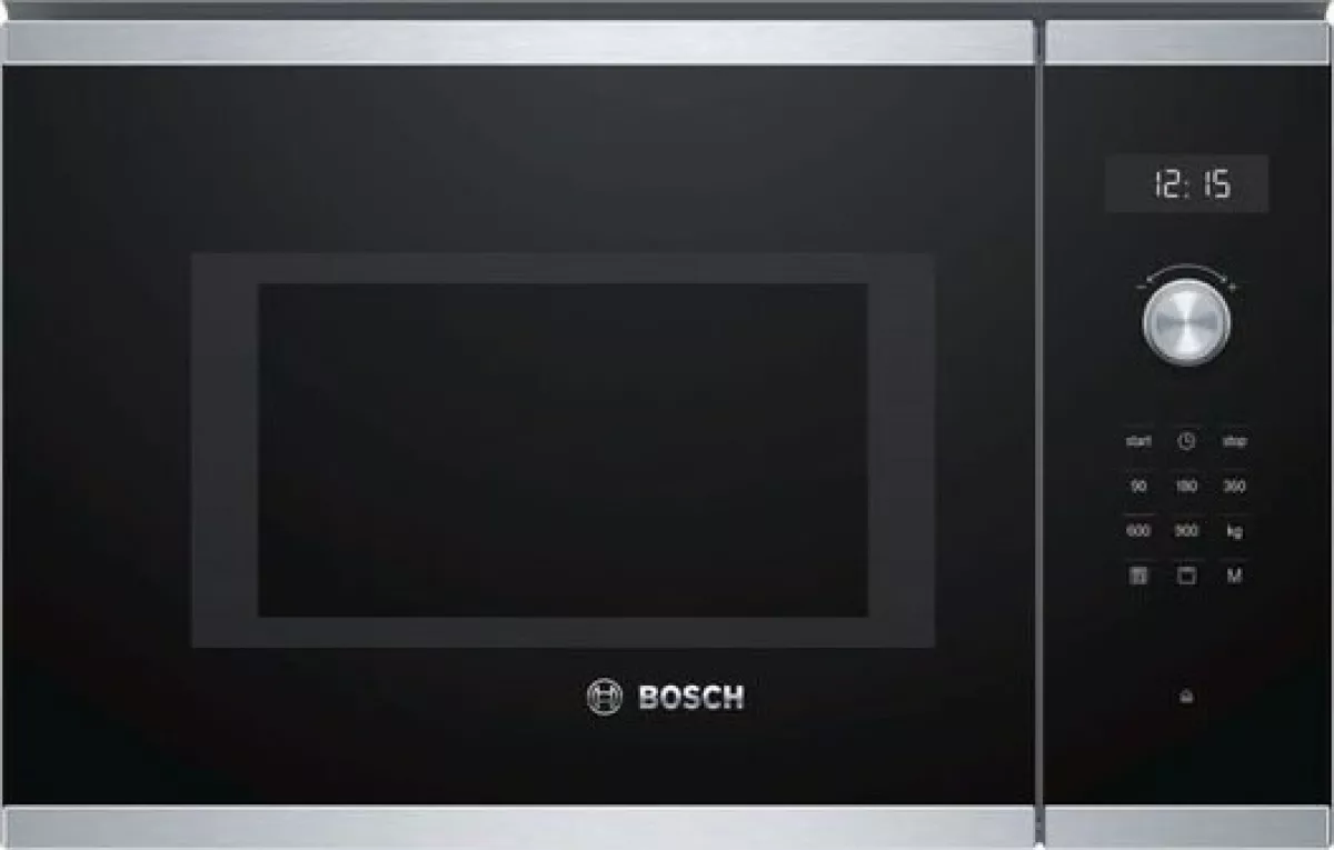#3 - Bosch - Mikroovn Med Grill - Bel554ms0 - 25l - 1450w - Sort