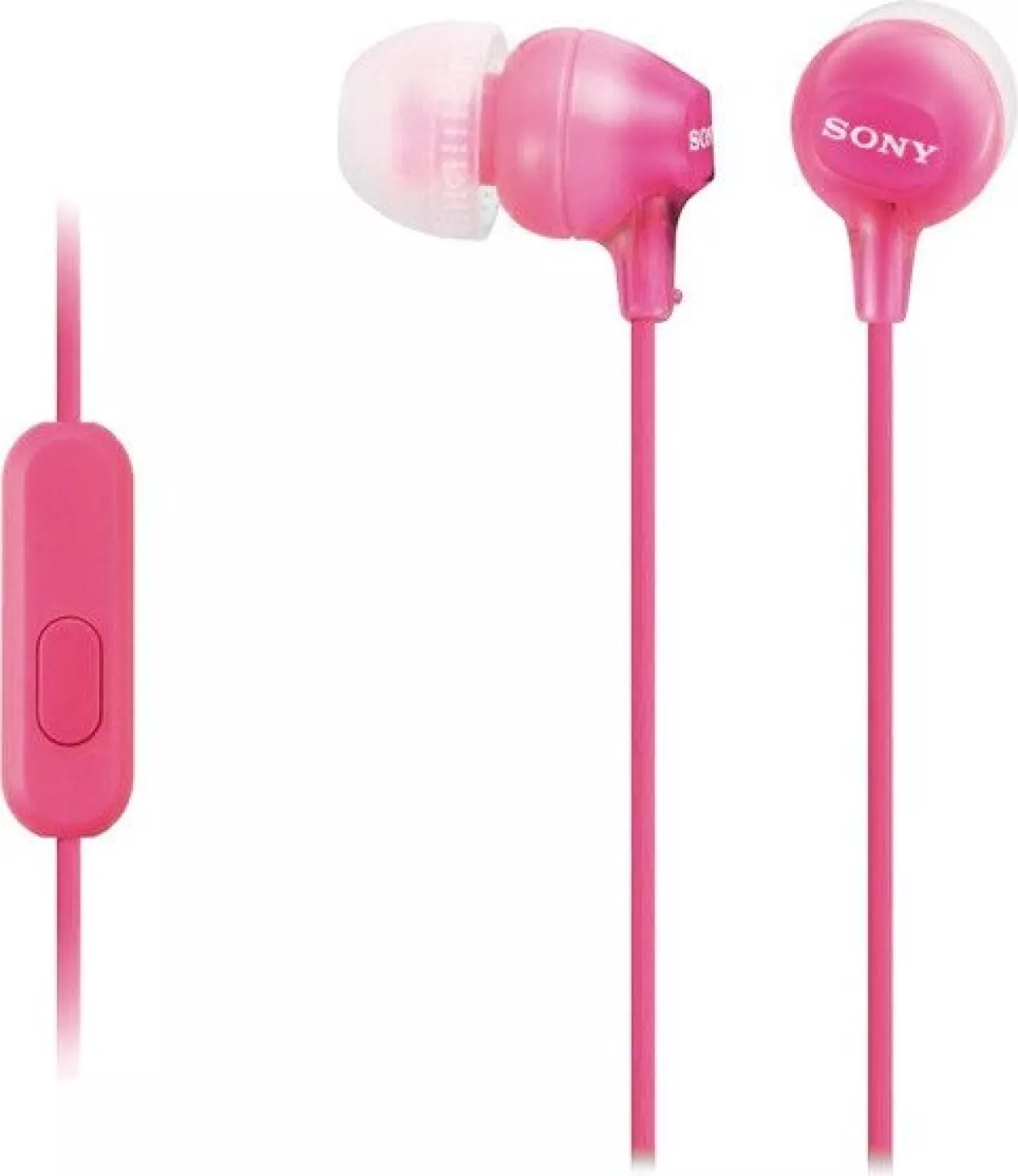 #3 - Sony Hovedtelefoner Med Mikrofon Mdrex15ap - Pink