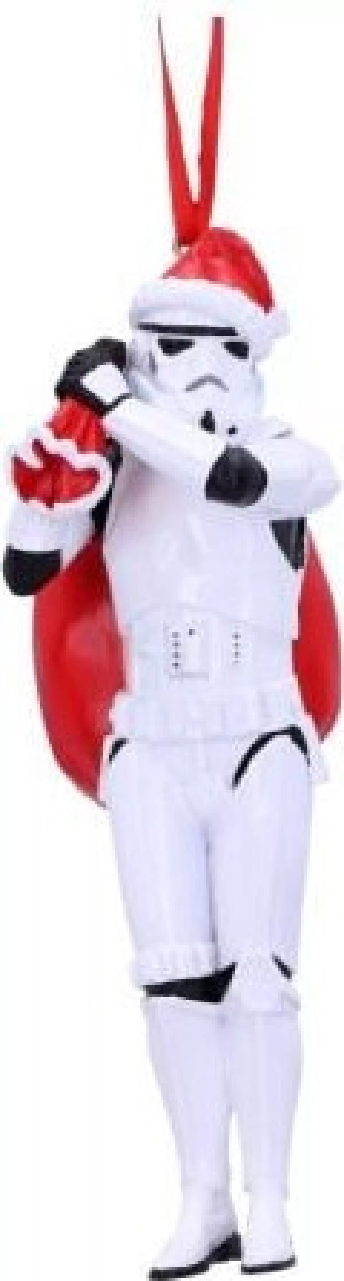 #1 - Star Wars Julepynt - Stormtrooper Med Julesæk - 13 Cm