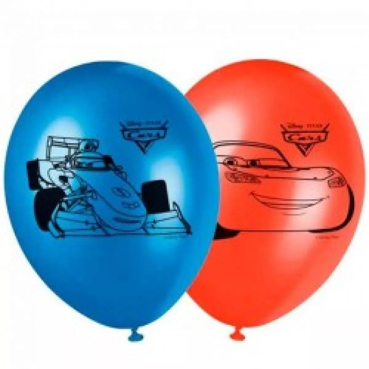 #1 - Disney Cars ice racer balloner. 8 stk