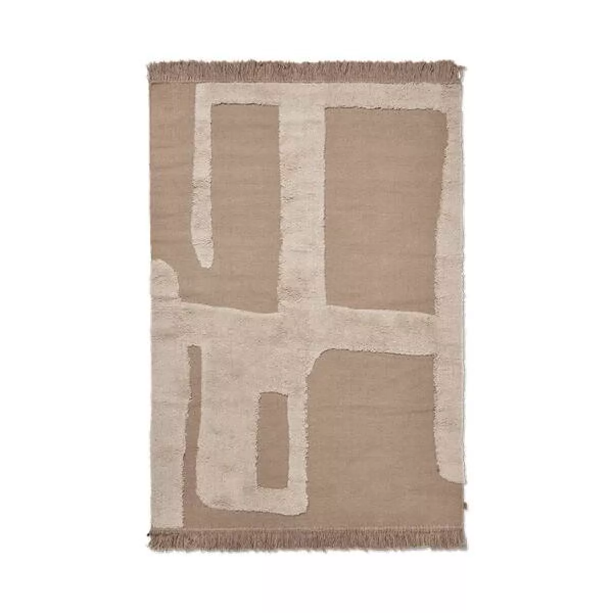 #1 - Ferm Living Alley Wool Rug - Natural