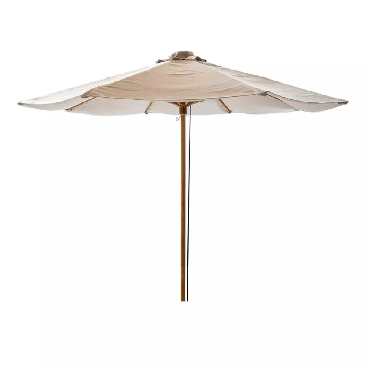 #1 - Cane-Line Classic parasol med snoretræk - Ø: 300 cm