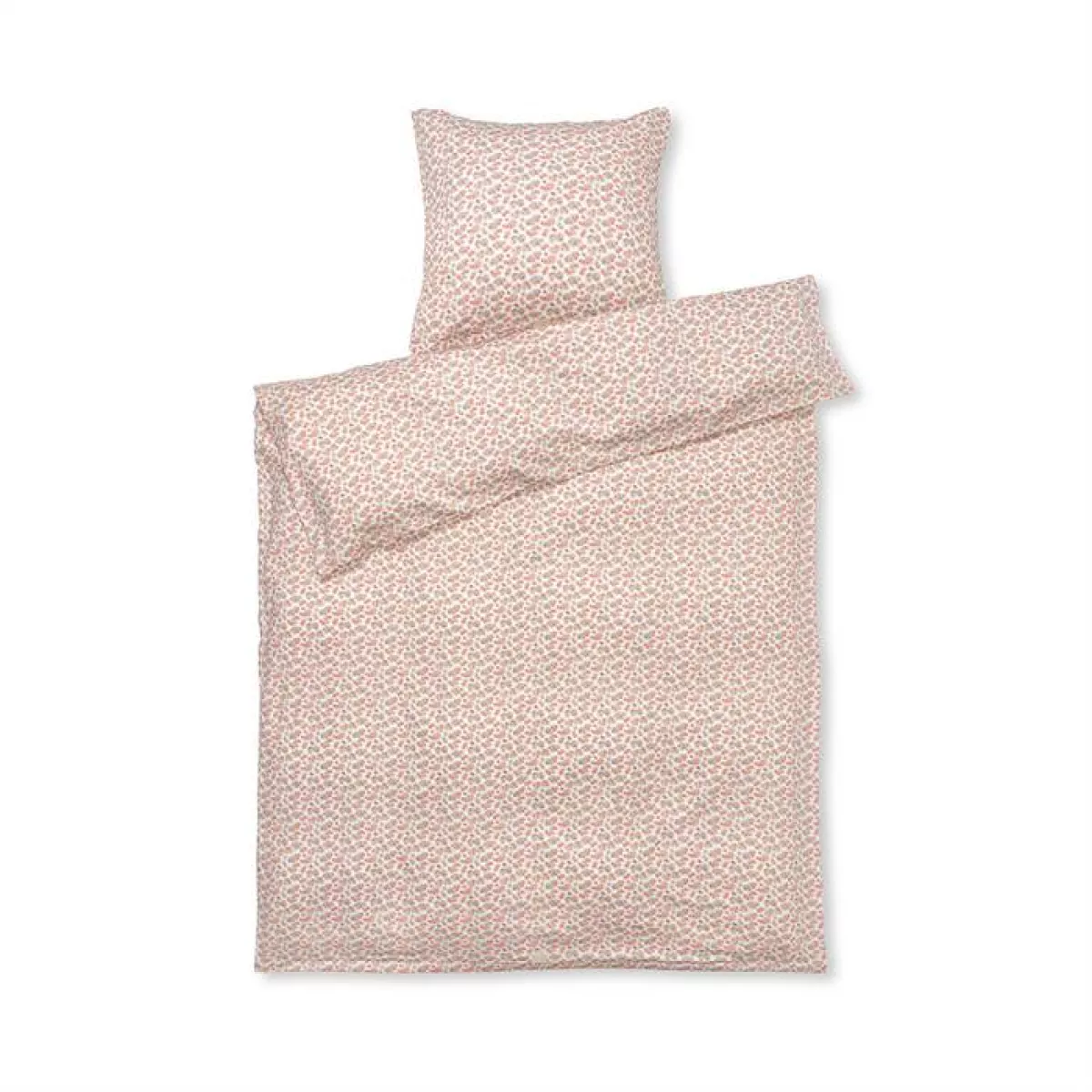 #1 - Juna Pleasantly sengetøj - Rosa / Hvid