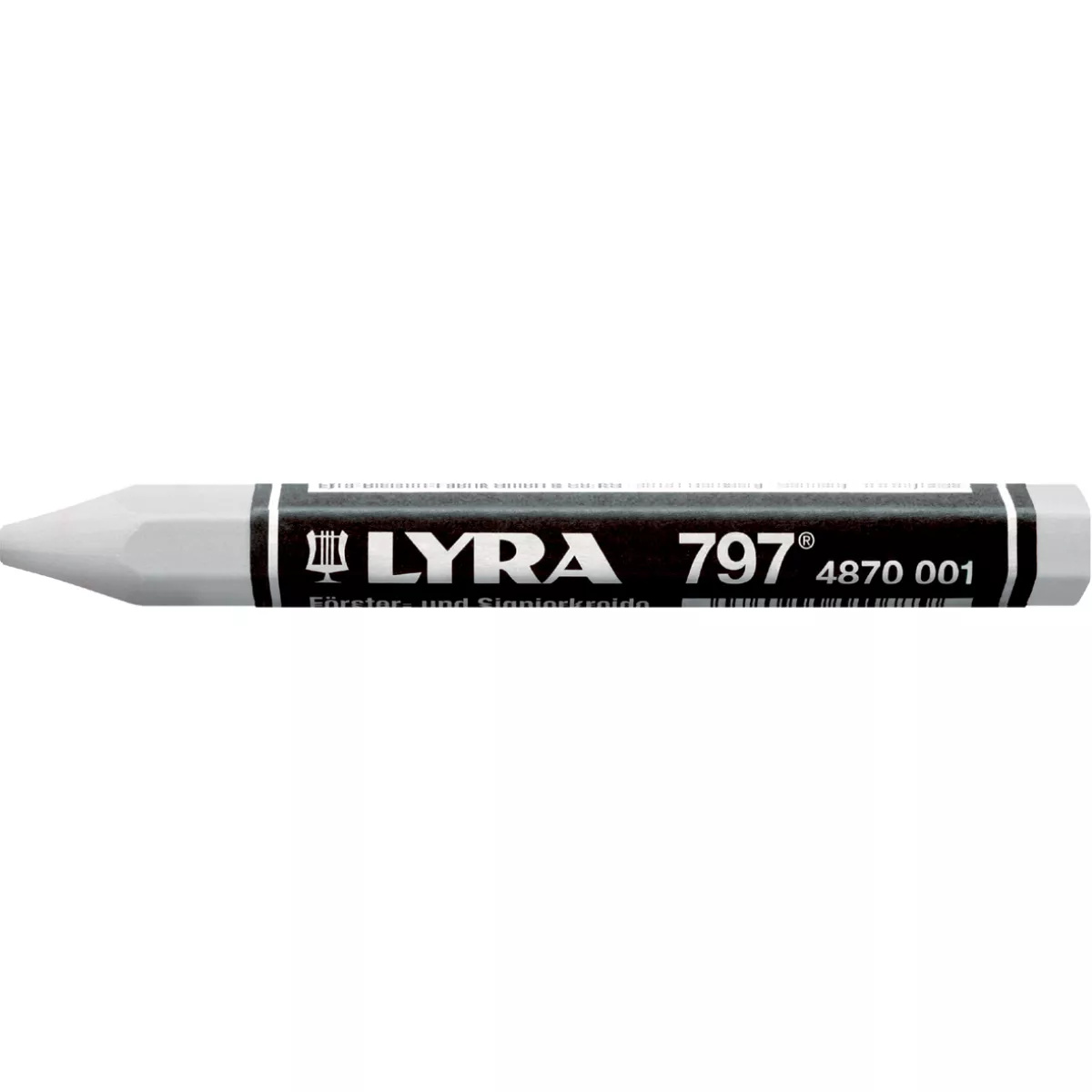 #3 - Lyra oliekridt (797) m/papir 12 stk (Hvid)