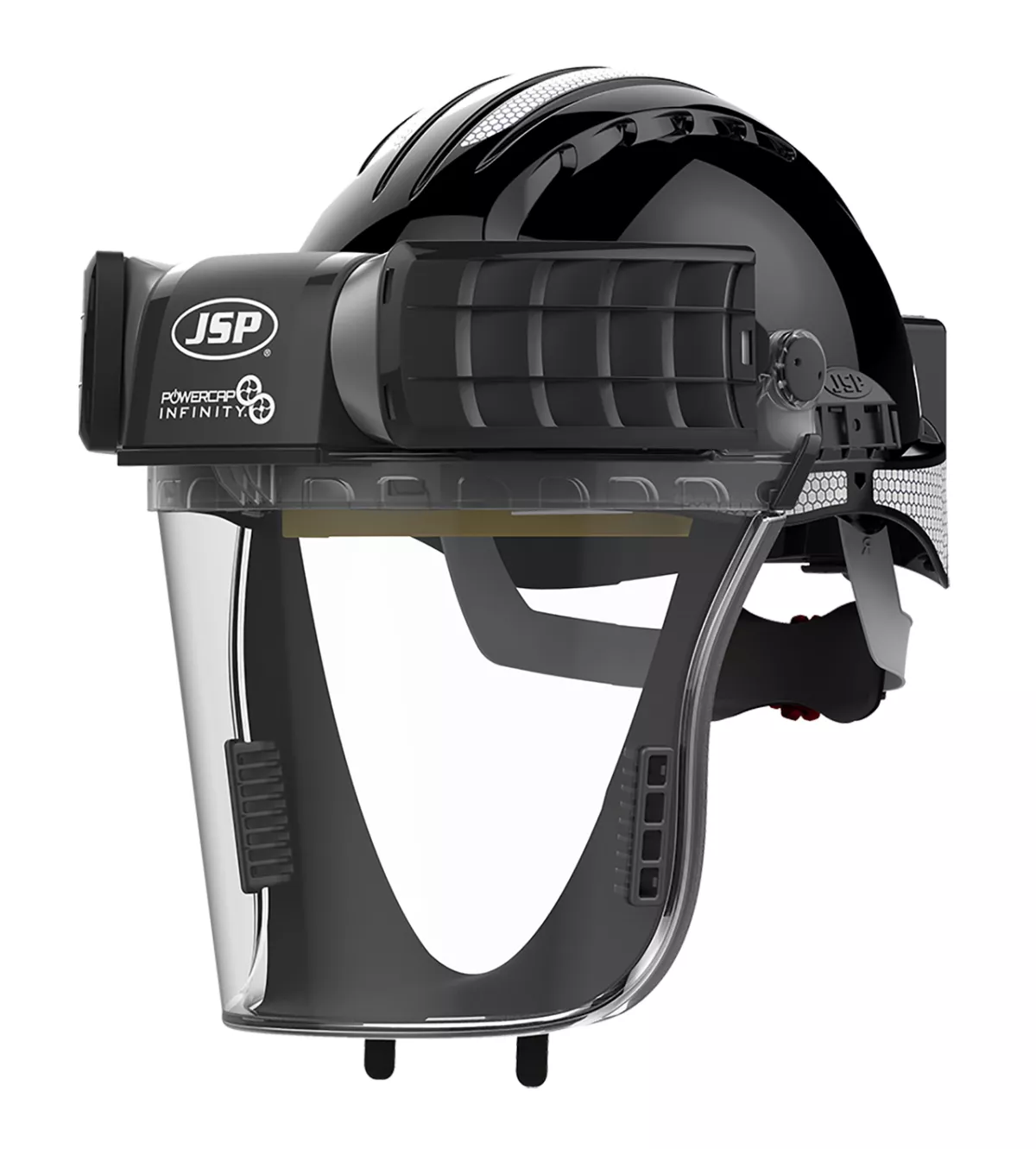 #1 - JSP Åndedrætsværn PowerCap Infinity med hjelm TH3P