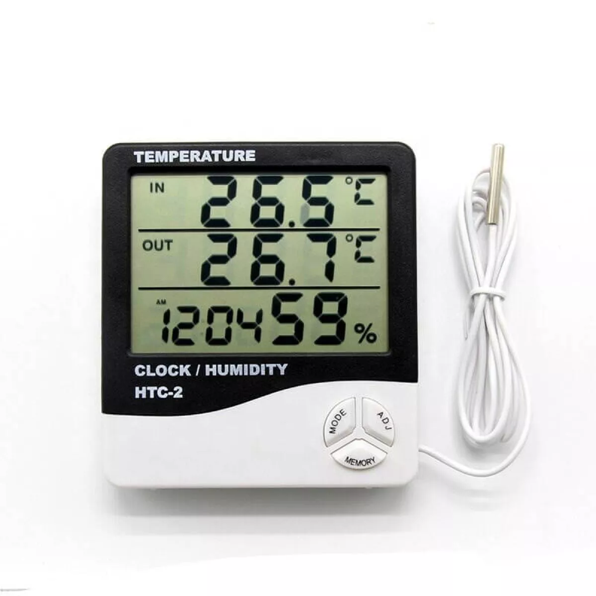 #1 - Digital termometer til ude og inde