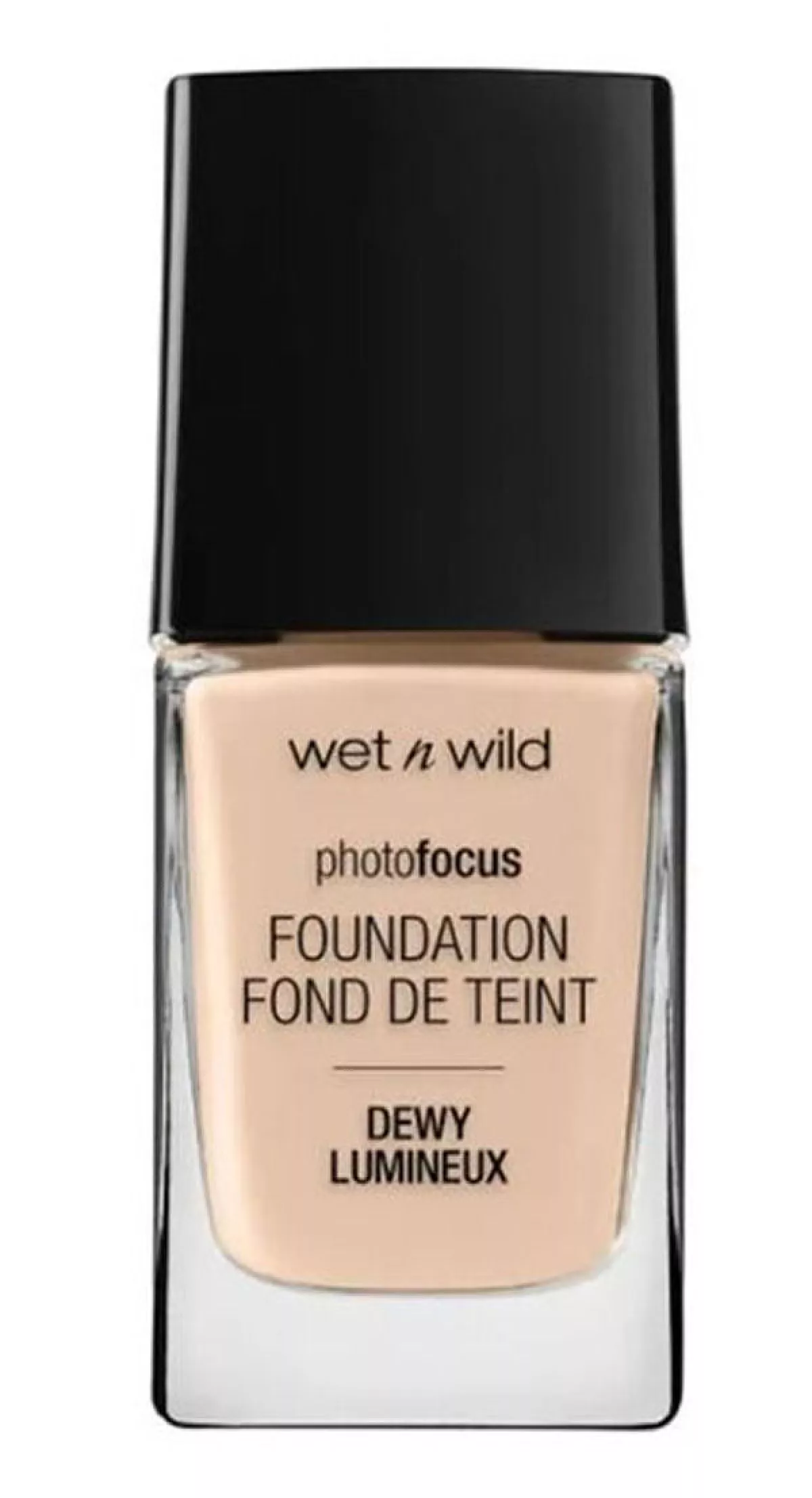 #3 - Wet n wild photofocus foundation dewy lumineux nude ivory 28ml