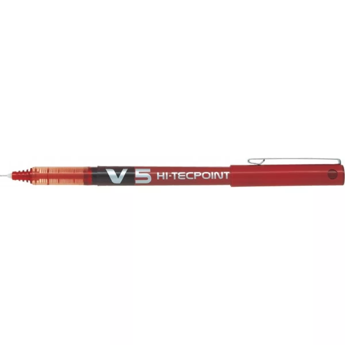 #1 - Pilot V5 Hi-Tecpoint, rollerpen, rød