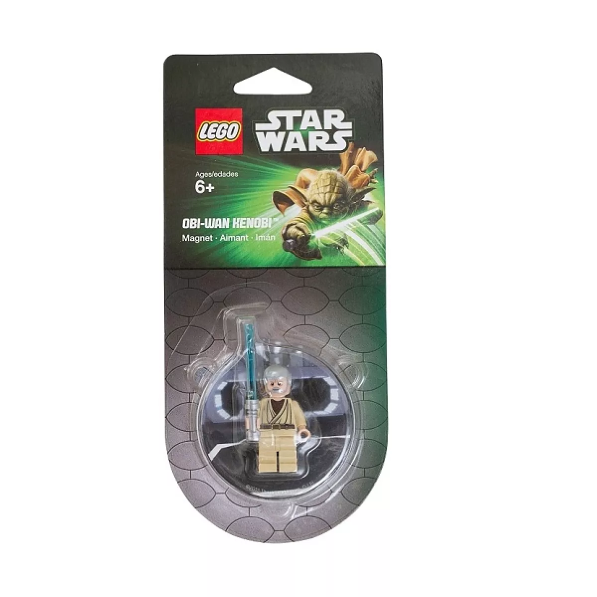 #1 - Obi-Wan Kenobi køleskabsmagnet - LEGO  Star Wars