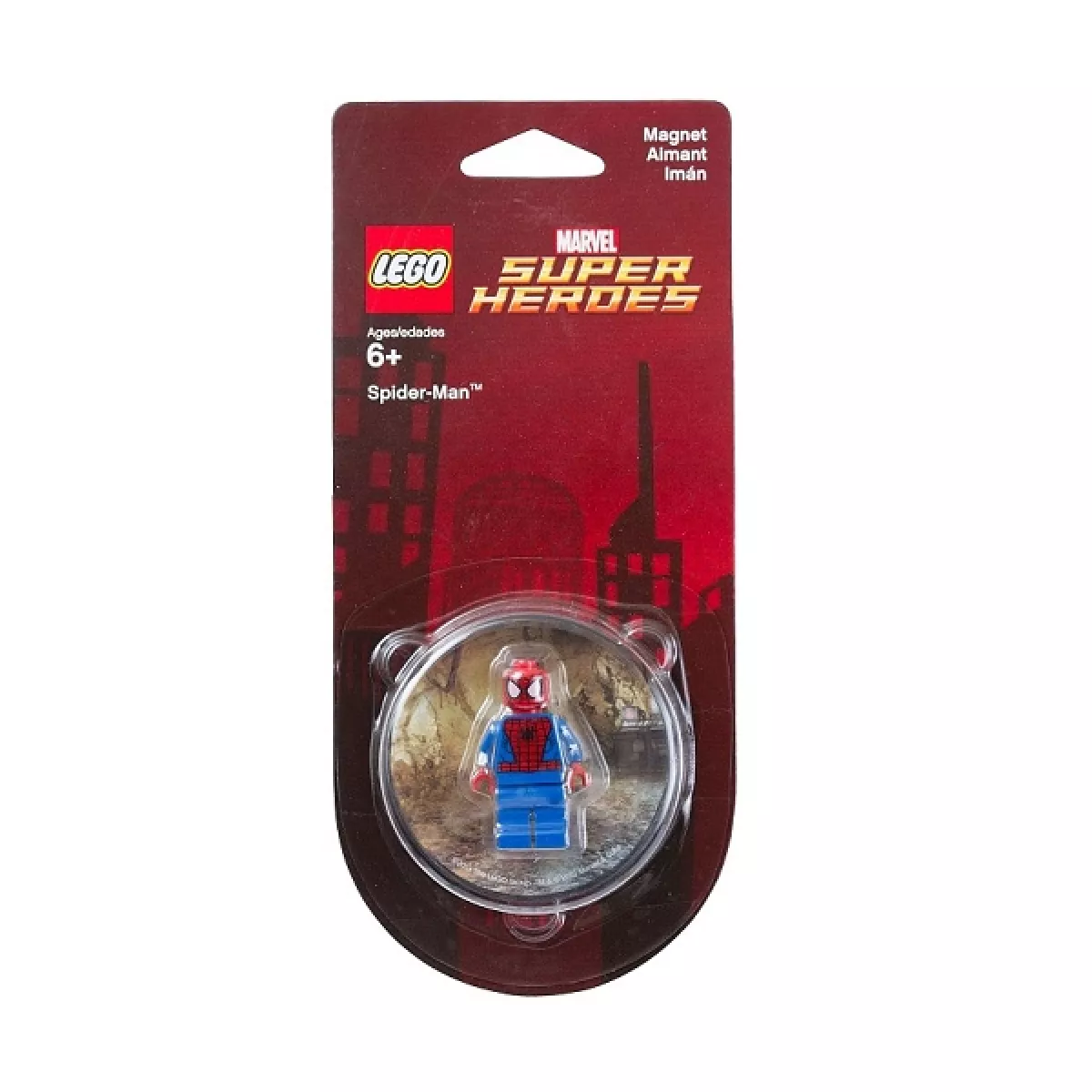 #1 - Spiderman køleskabsmagnet - LEGO  Super Heroes