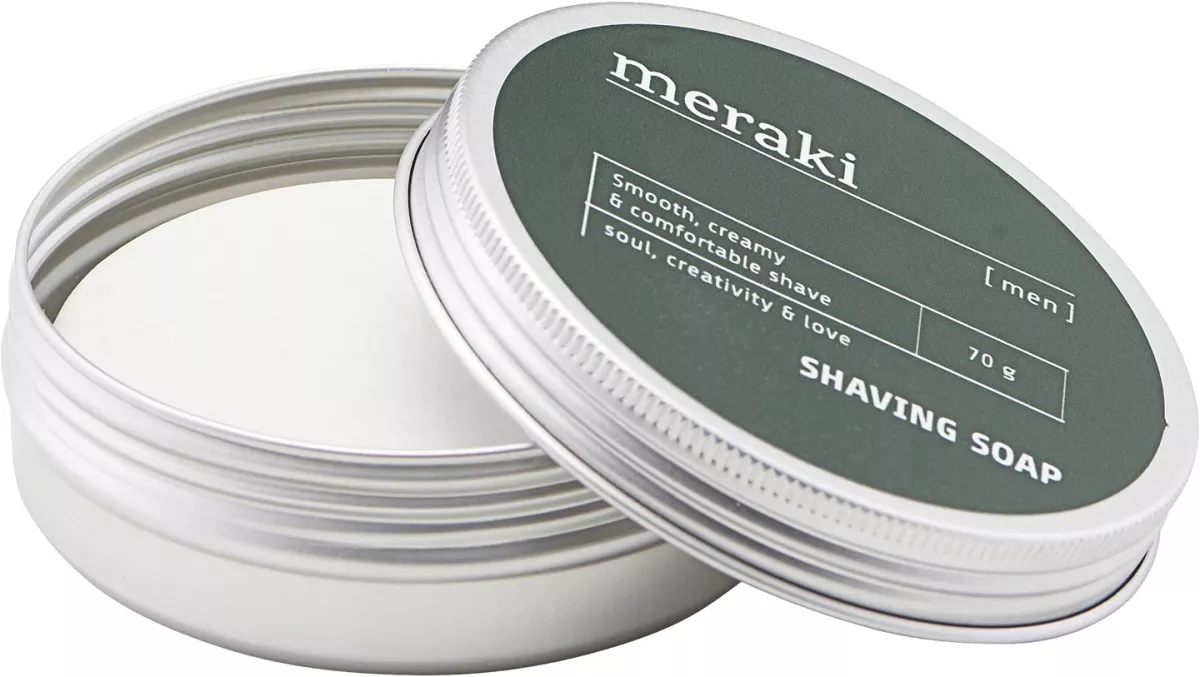 #1 - Shaving soap, Men by Meraki (70 G., Grå)