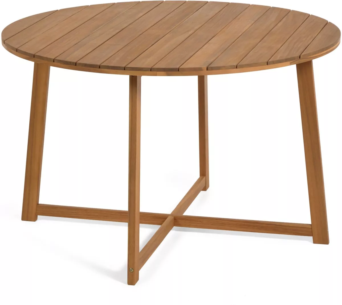 #2 - Dafne, Udendørs spisebord by LaForma (H: 75 cm. B: 120 cm. L: 120 cm., Natur)