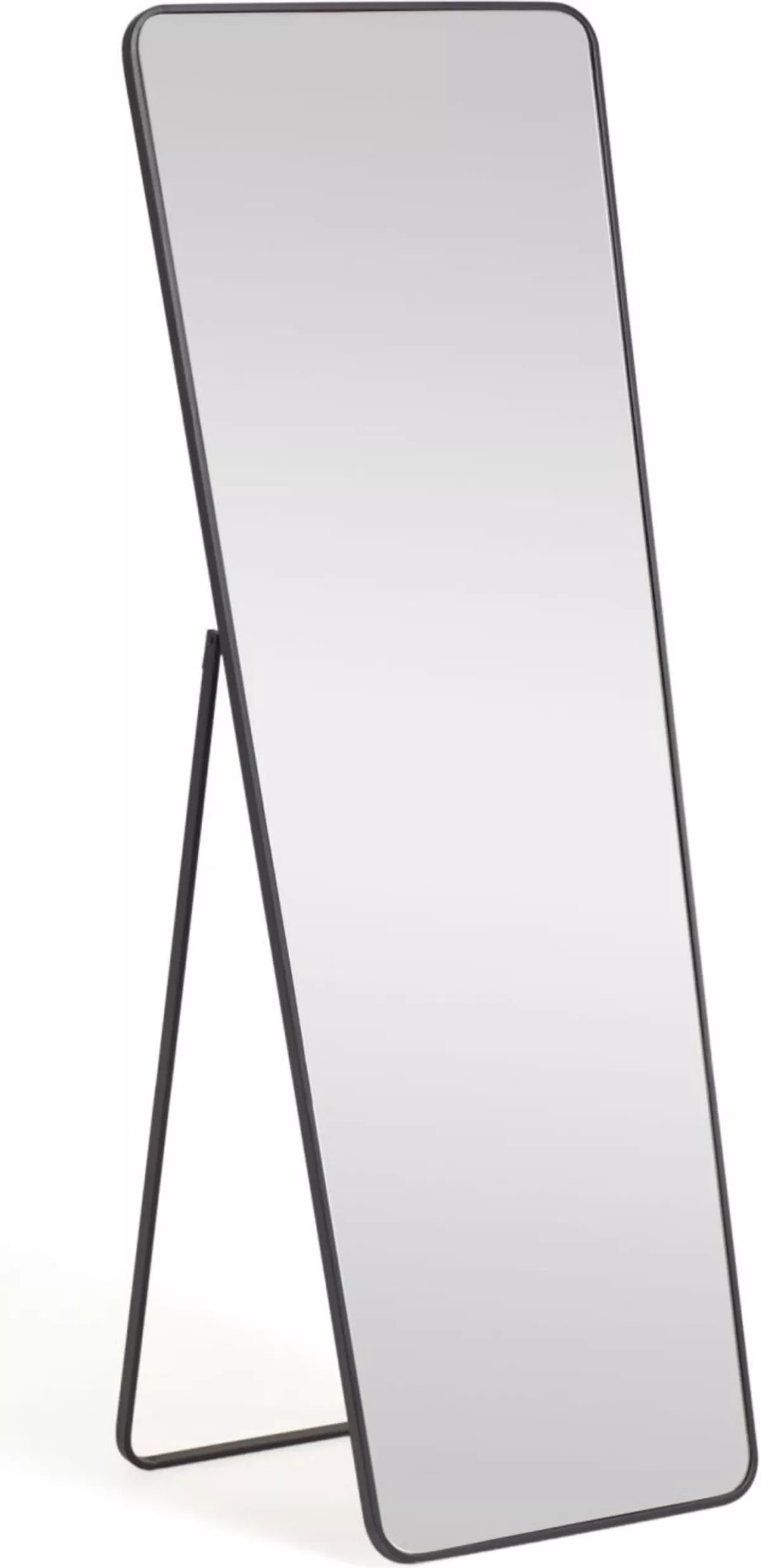 #2 - Nyah, Dekorativt spejl by LaForma (H: 170 cm. B: 63.5 cm. L: 50 cm., Sort)
