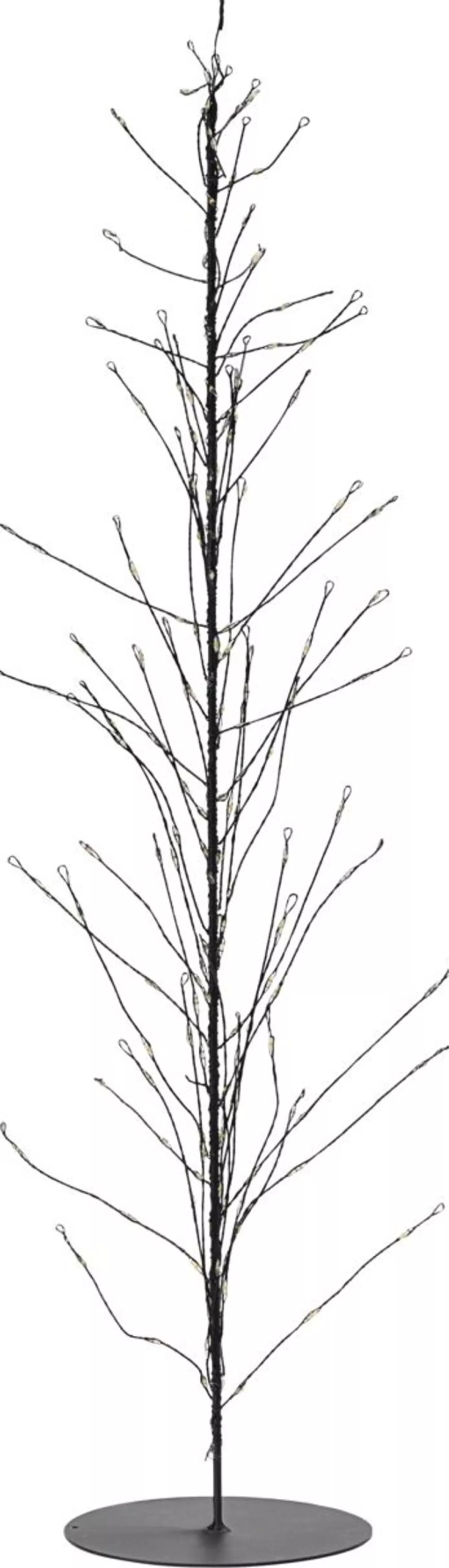 #1 - Glow, Juletræ i ståltråd by House Doctor (D: 12 cm. x H: 60 cm., Sort)