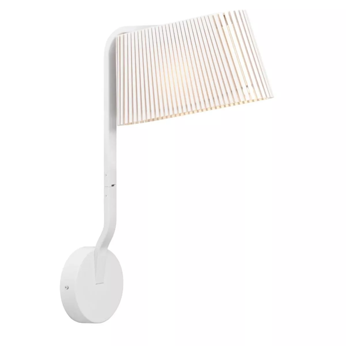 #1 - Owalo 7030 væglampe (Hvid) - Secto Design - Designet af Seppo Koho