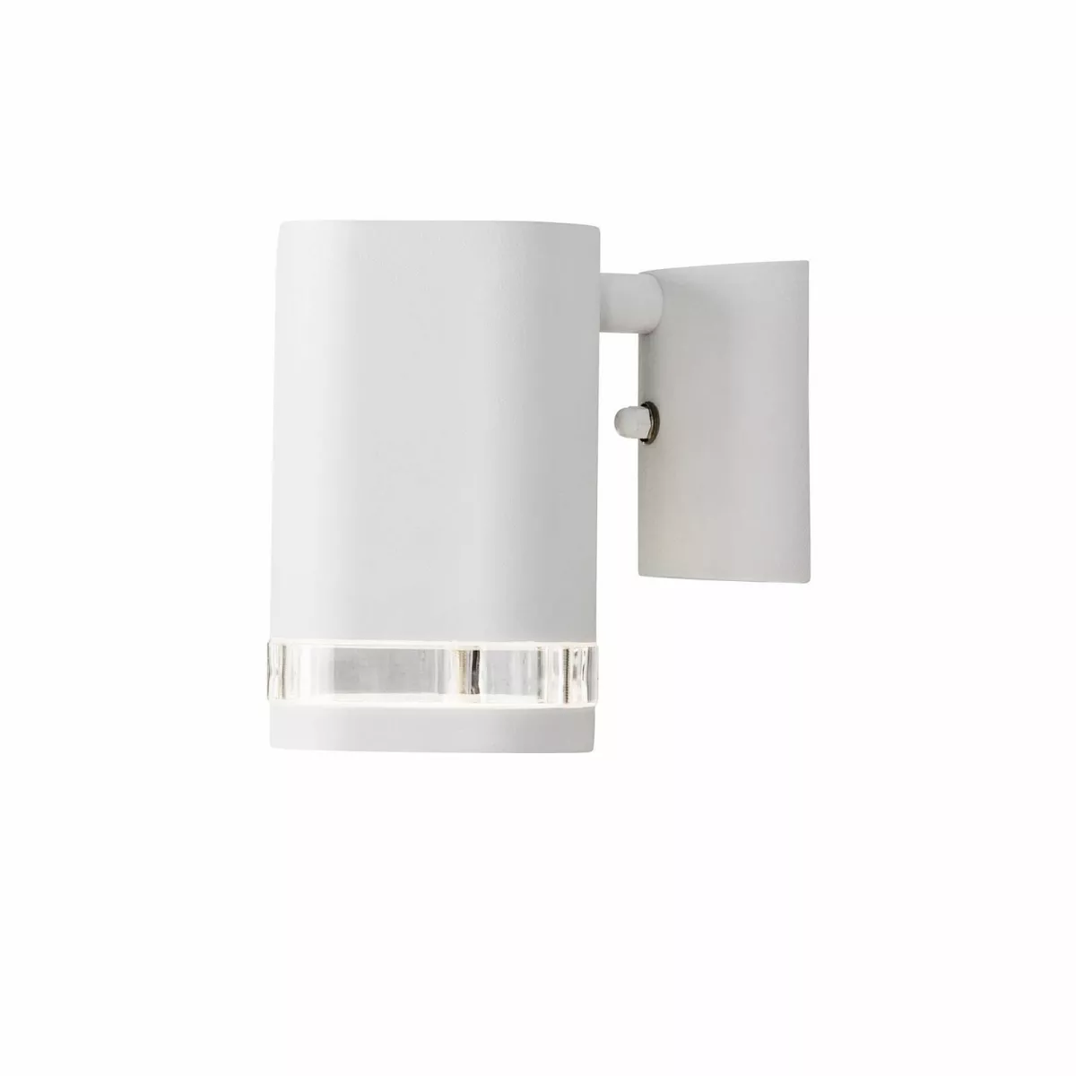 #1 - Modena udendørs væglampe m. slids 1 lyskilde, hvid