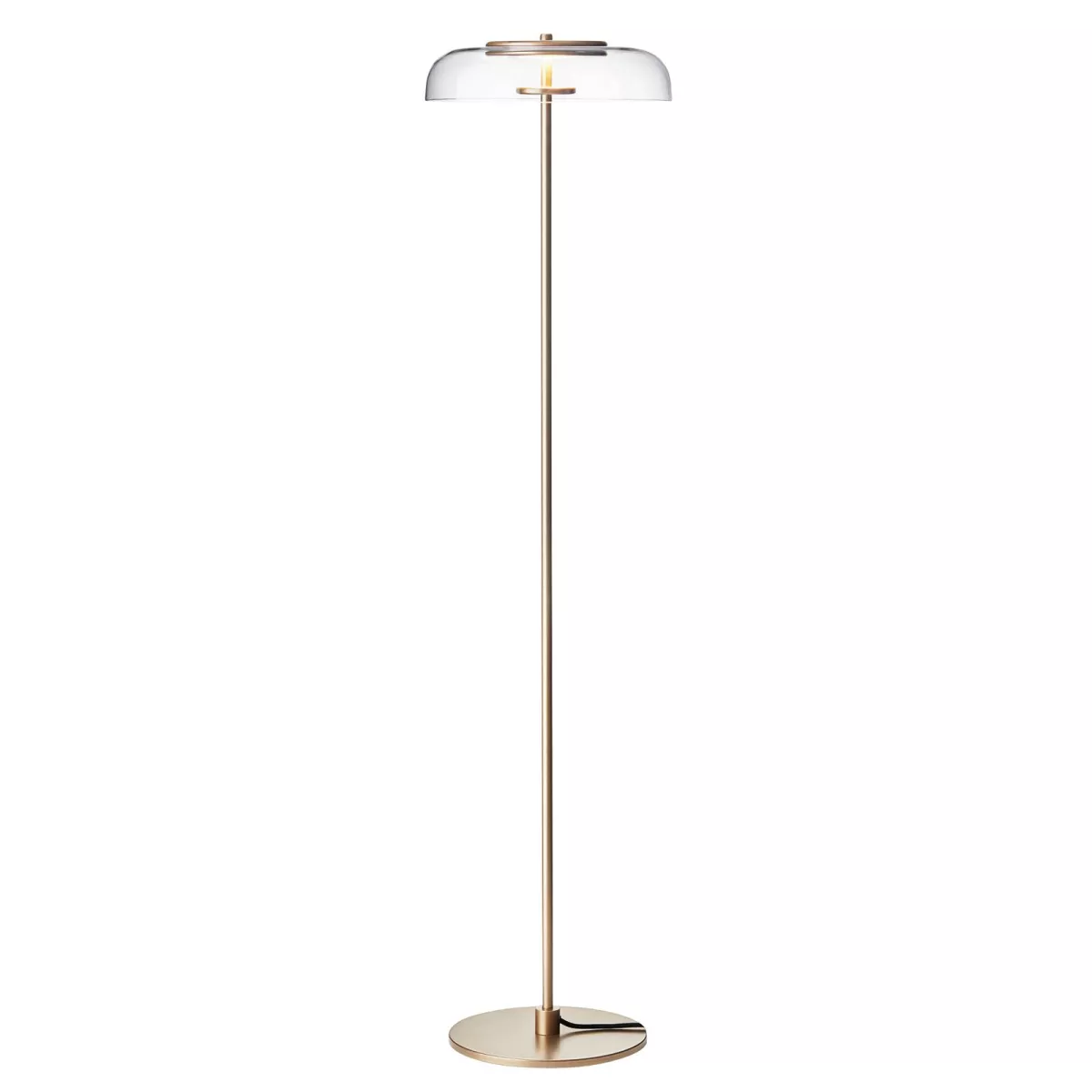 #1 - Nuura Blossi Floor Ø 29 LED-gulvlampe, guld/klar