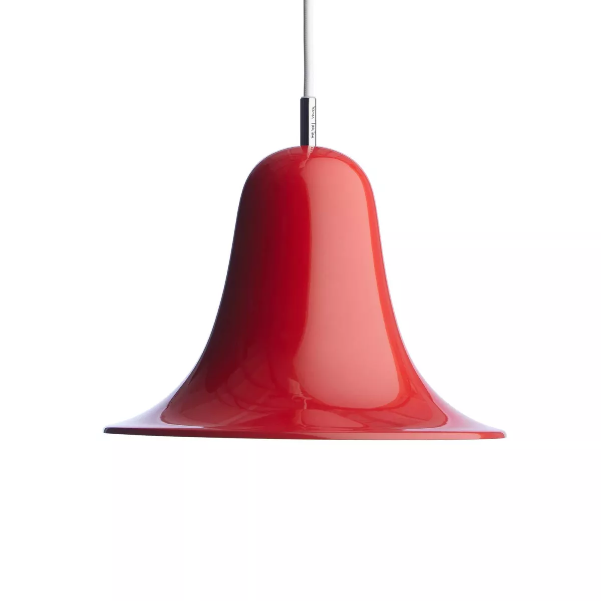 #1 - VERPAN Pantop hængelampe Ø 23 cm blank rød