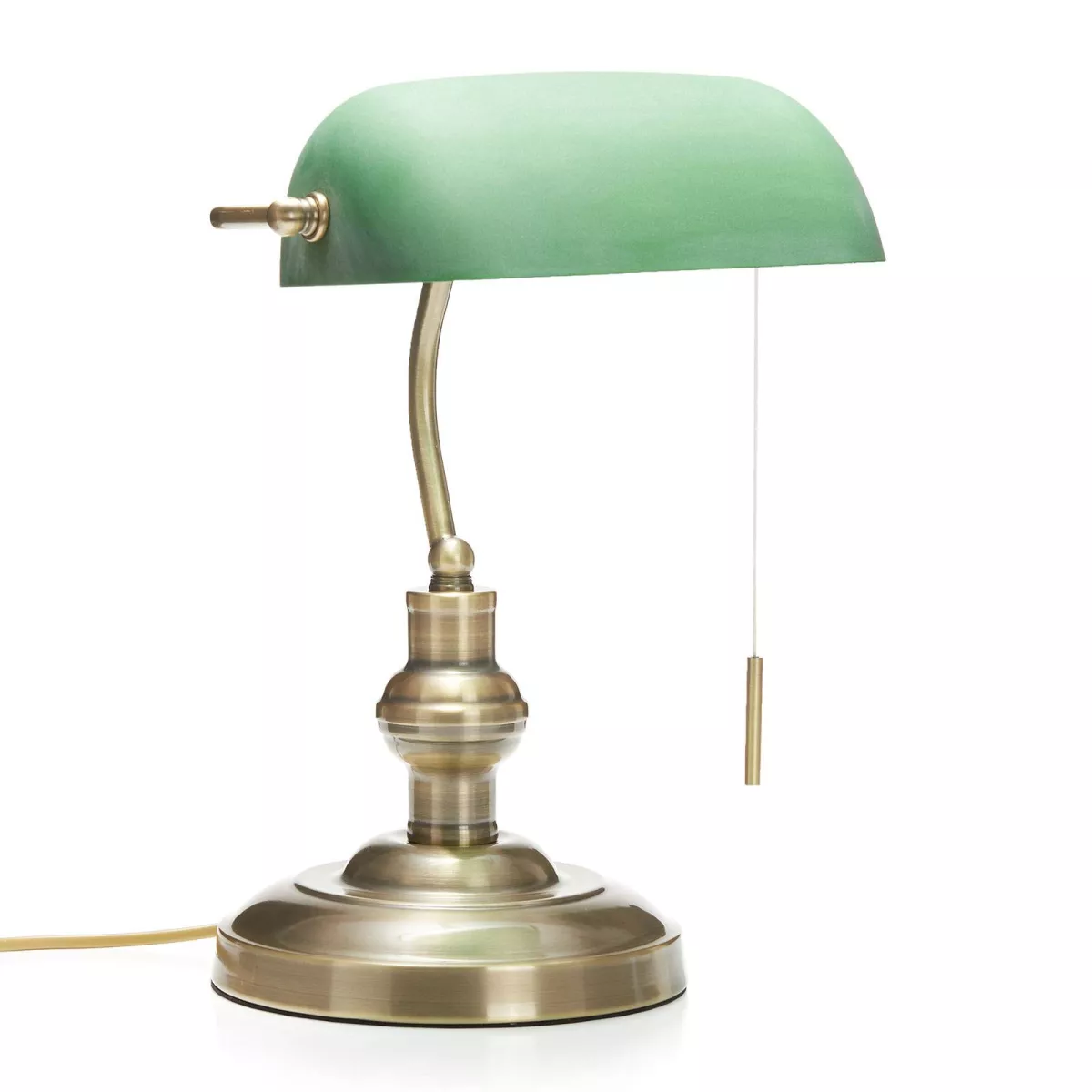 #1 - Milenka - skrivebordslampe med grøn skærm