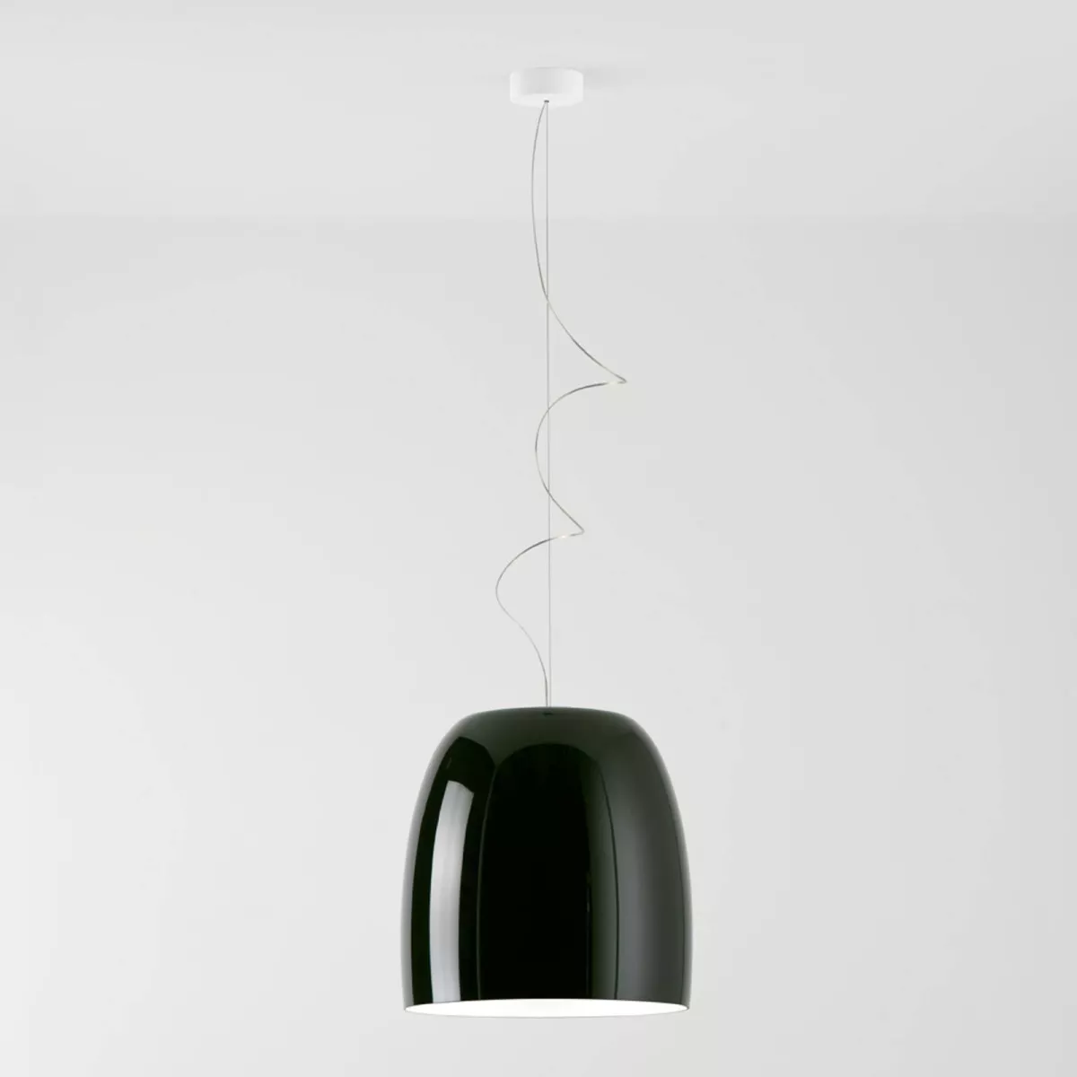 #1 - Prandina Notte S3 hængelampe, sort/hvid